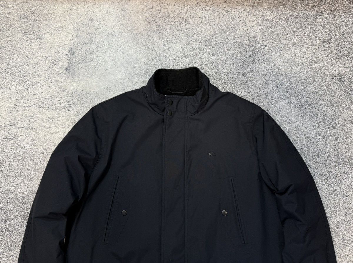 Lacoste Lacoste Parka Jacket 48/3 Men Black Fleece Lined Pocket Logo Size US M / EU 48-50 / 2 - 5 Thumbnail