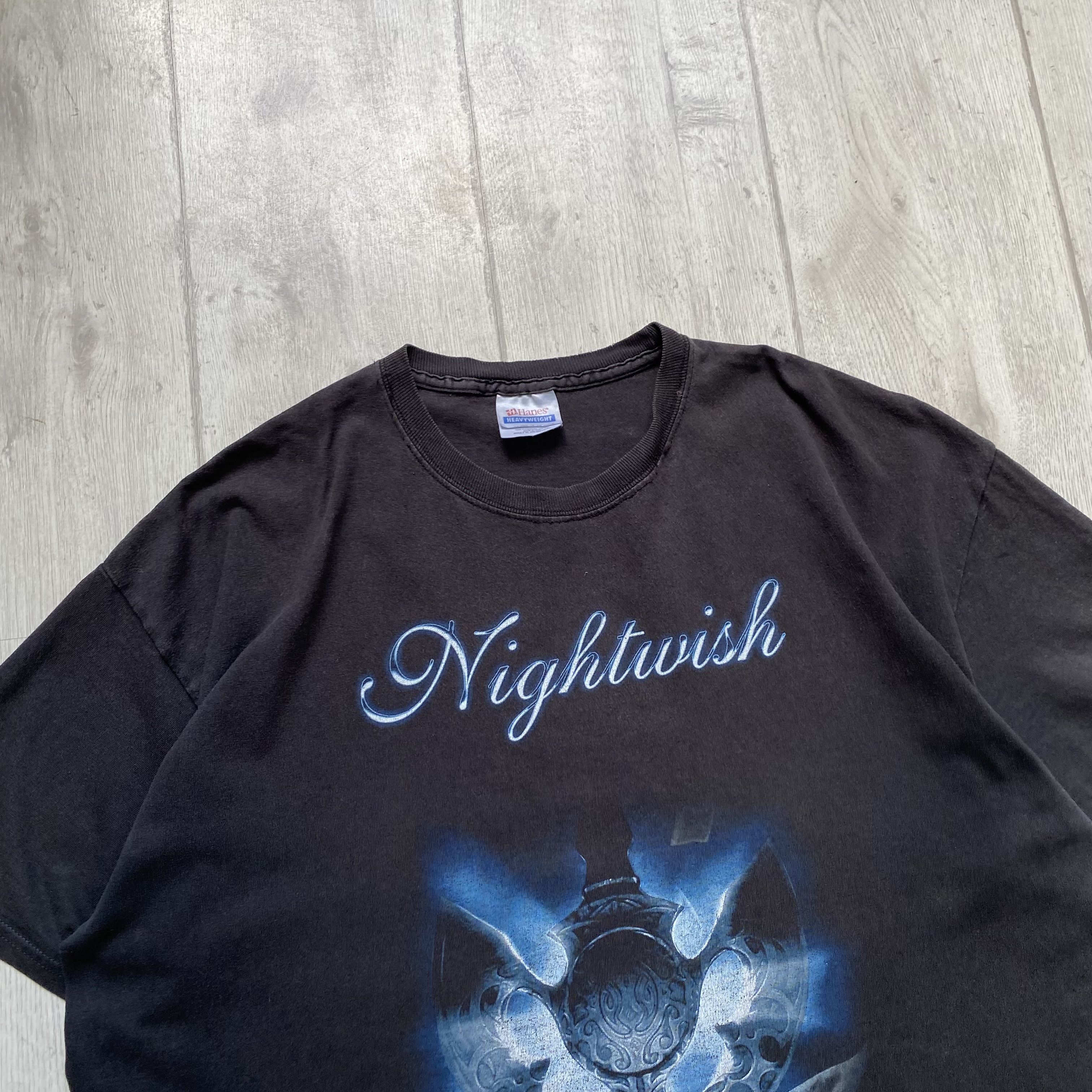 Band Tees 🎸 Vintage 00s Distressed Nightwish Bang rock tee USA tour Size US XL / EU 56 / 4 - 4 Thumbnail
