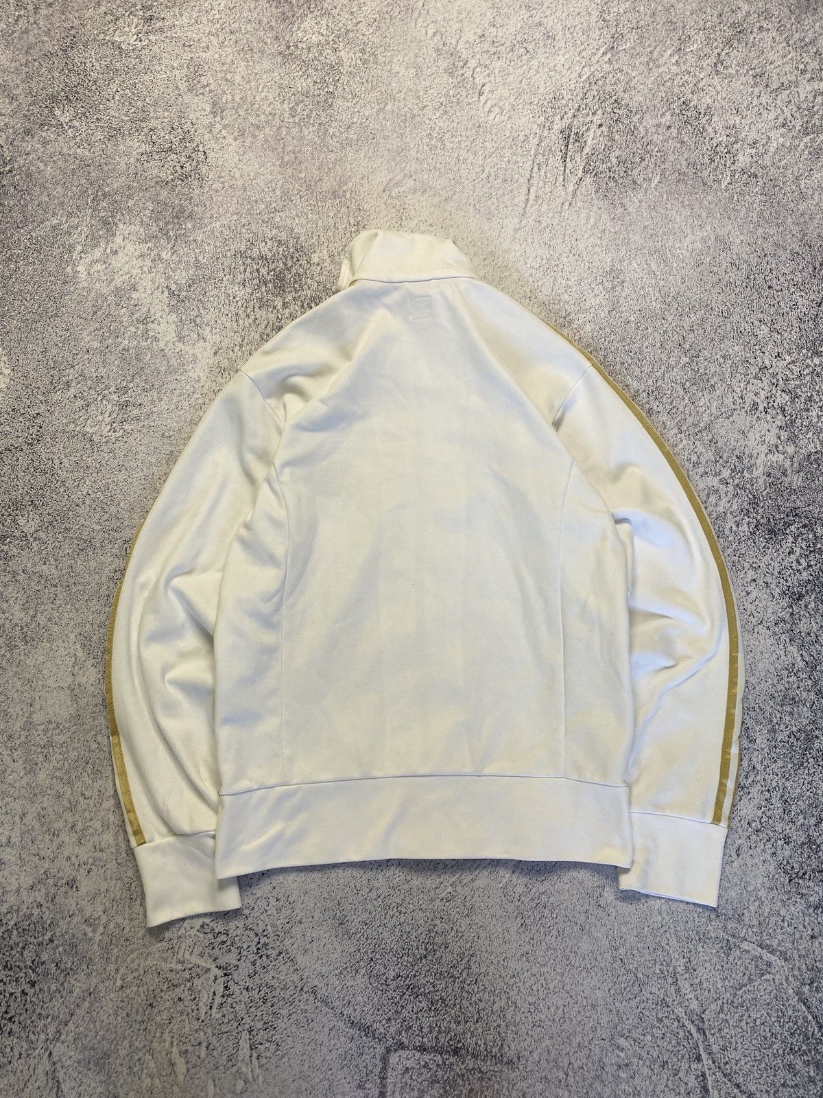 Adidas × Vintage Vintage Adidas Trefoil Gold Logo Rare Track Jacket Y2K Size US L / EU 52-54 / 3 - 6 Thumbnail