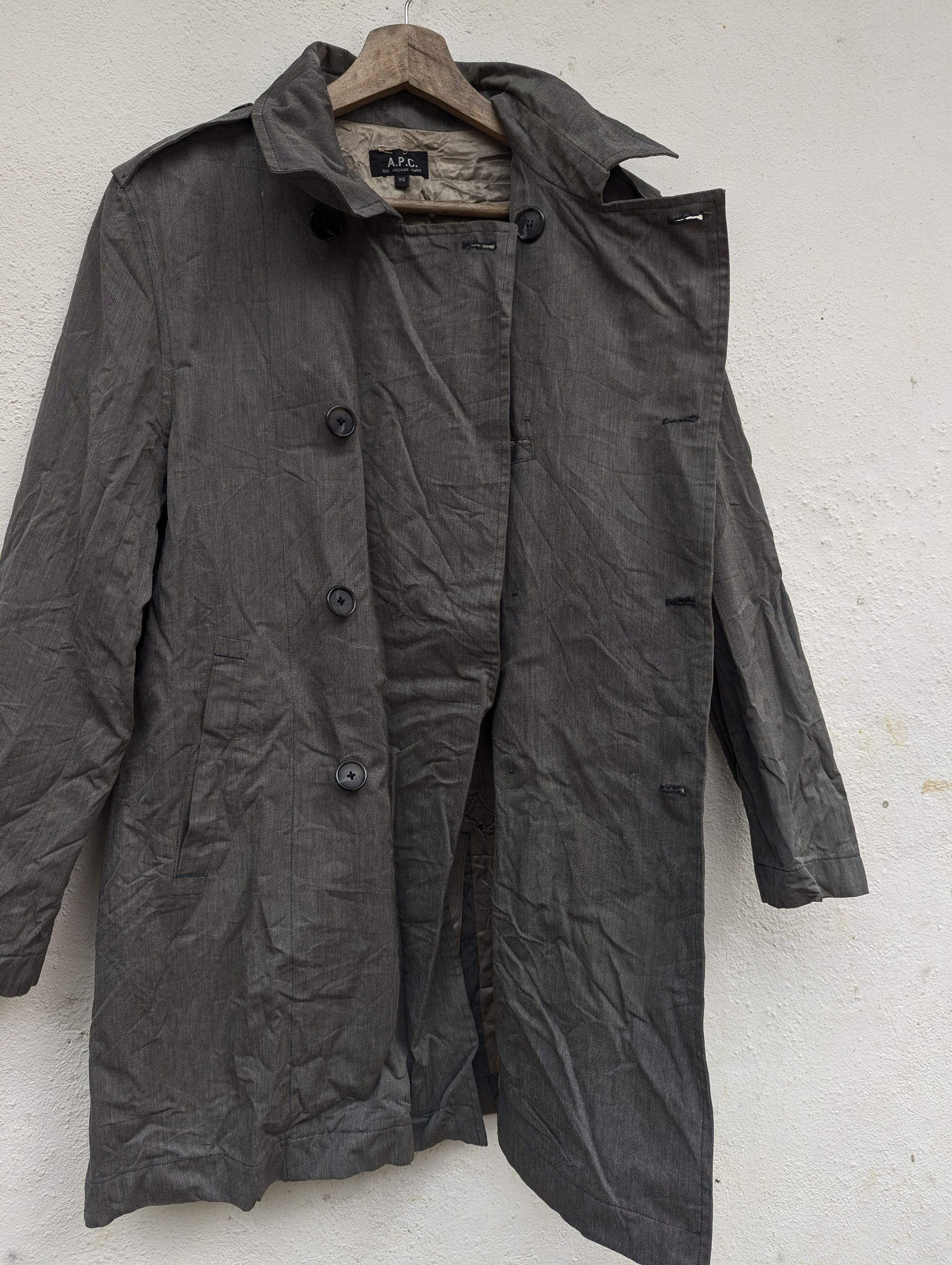 A.P.C. APC DOUBLE BREASTS PARKA Size XS / US 0-2 / IT 36-38 - 10 Thumbnail