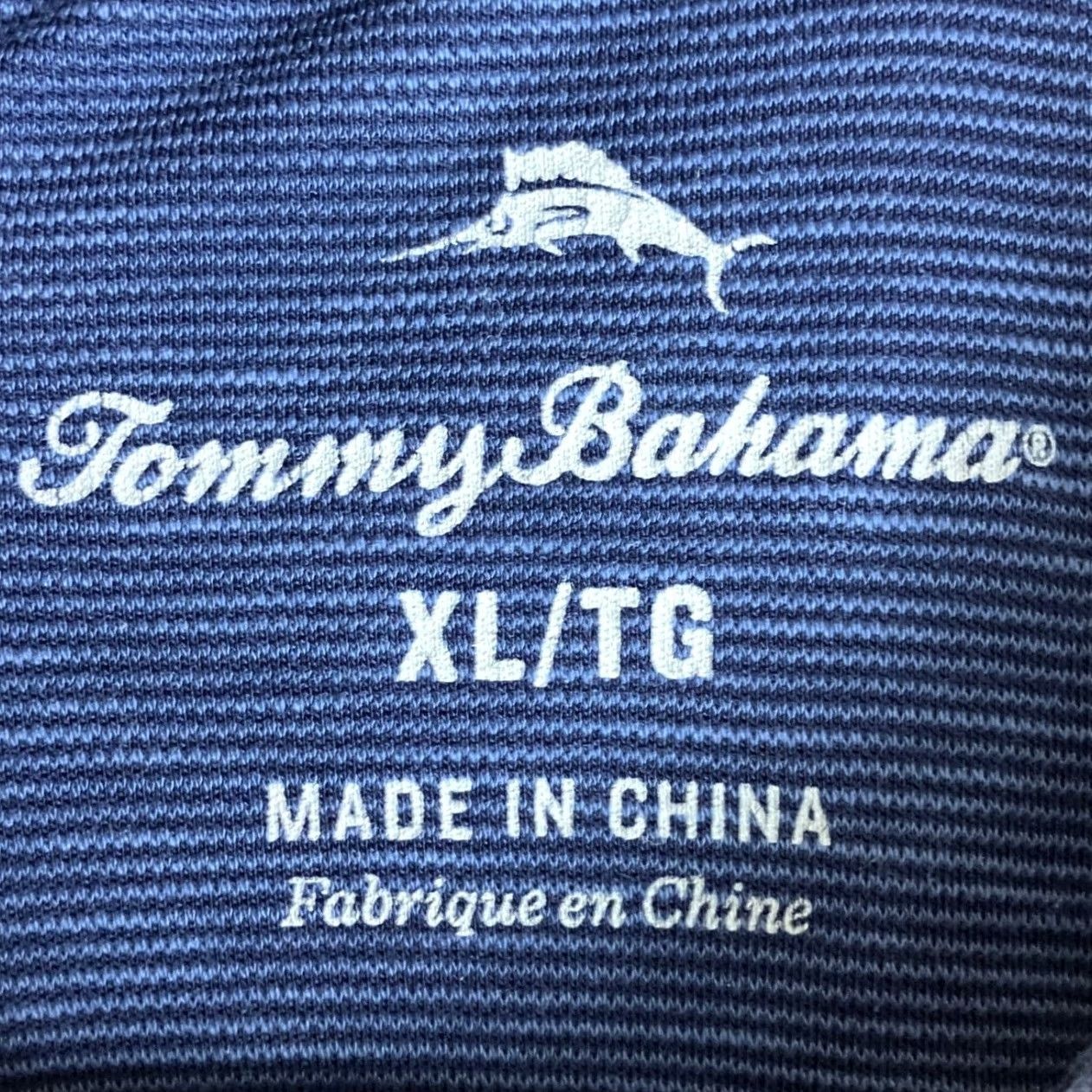 Tommy Bahama Tommy Bahama Men Polo Shirt Navy Collared Short Sleeve Cotton Tencel XL Size US XL / EU 56 / 4 - 6 Thumbnail