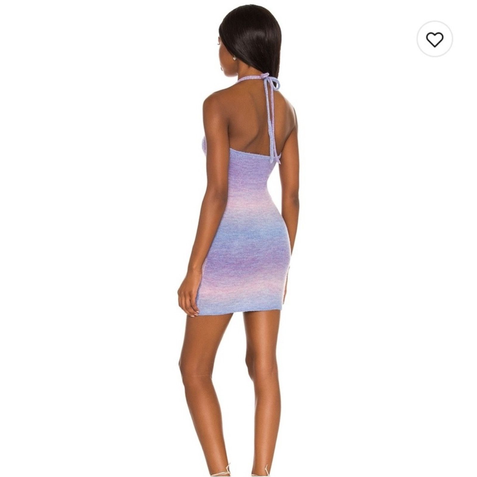 superdown Superdown Halter Ombré Sweater Bodycon Mini Dress, EUC Small Size S / US 4 / IT 40 - 3 Thumbnail