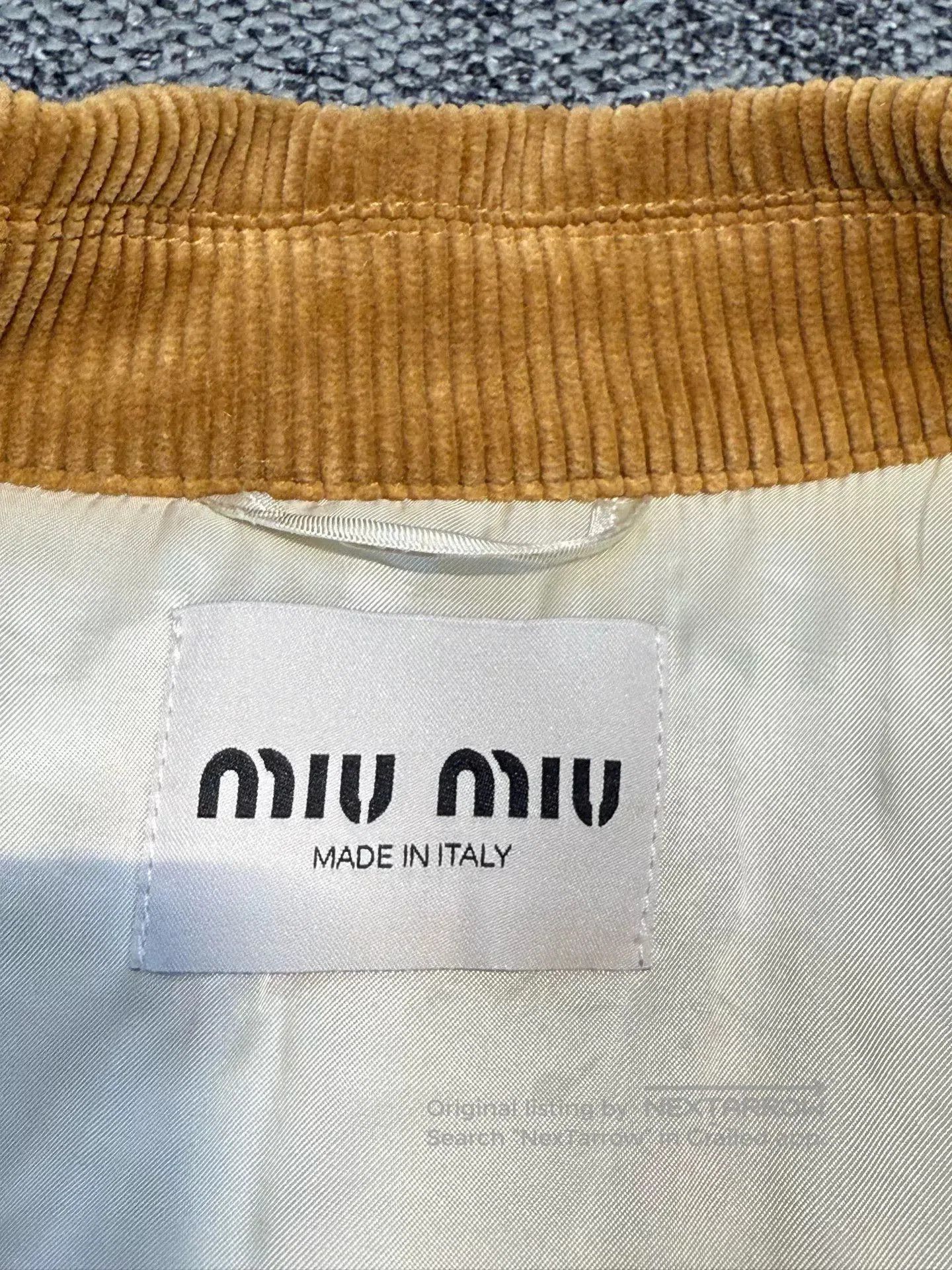 Miu Miu Miu Miu Denim Thick Coat. Size XS / US 0-2 / IT 36-38 - 8 Thumbnail