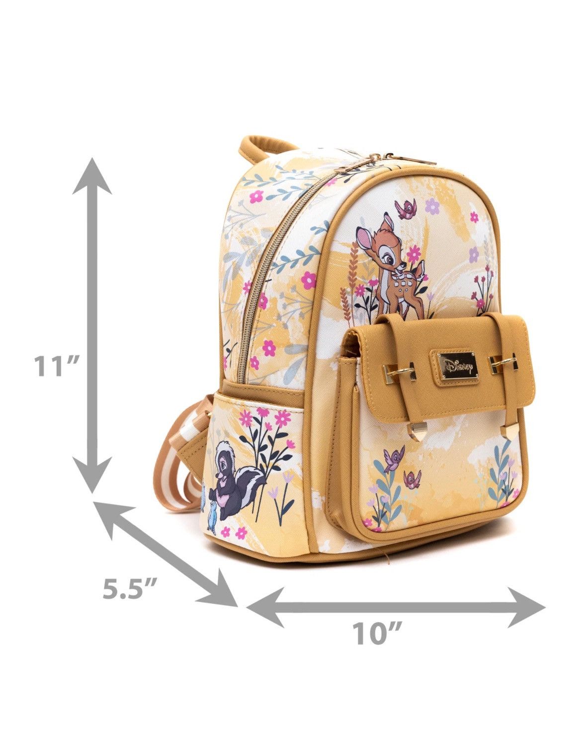 Disney Disney Bambi Vegan Leather Backpack Size ONE SIZE - 3 Thumbnail