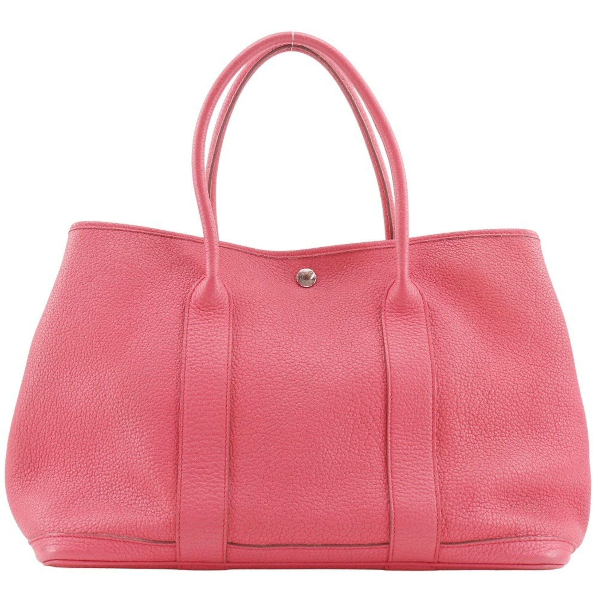 Hermes Hermes Garden PM Tote Bag Negonda 2015 Pink T Snap Button Party Women's Size ONE SIZE - 1 Thumbnail