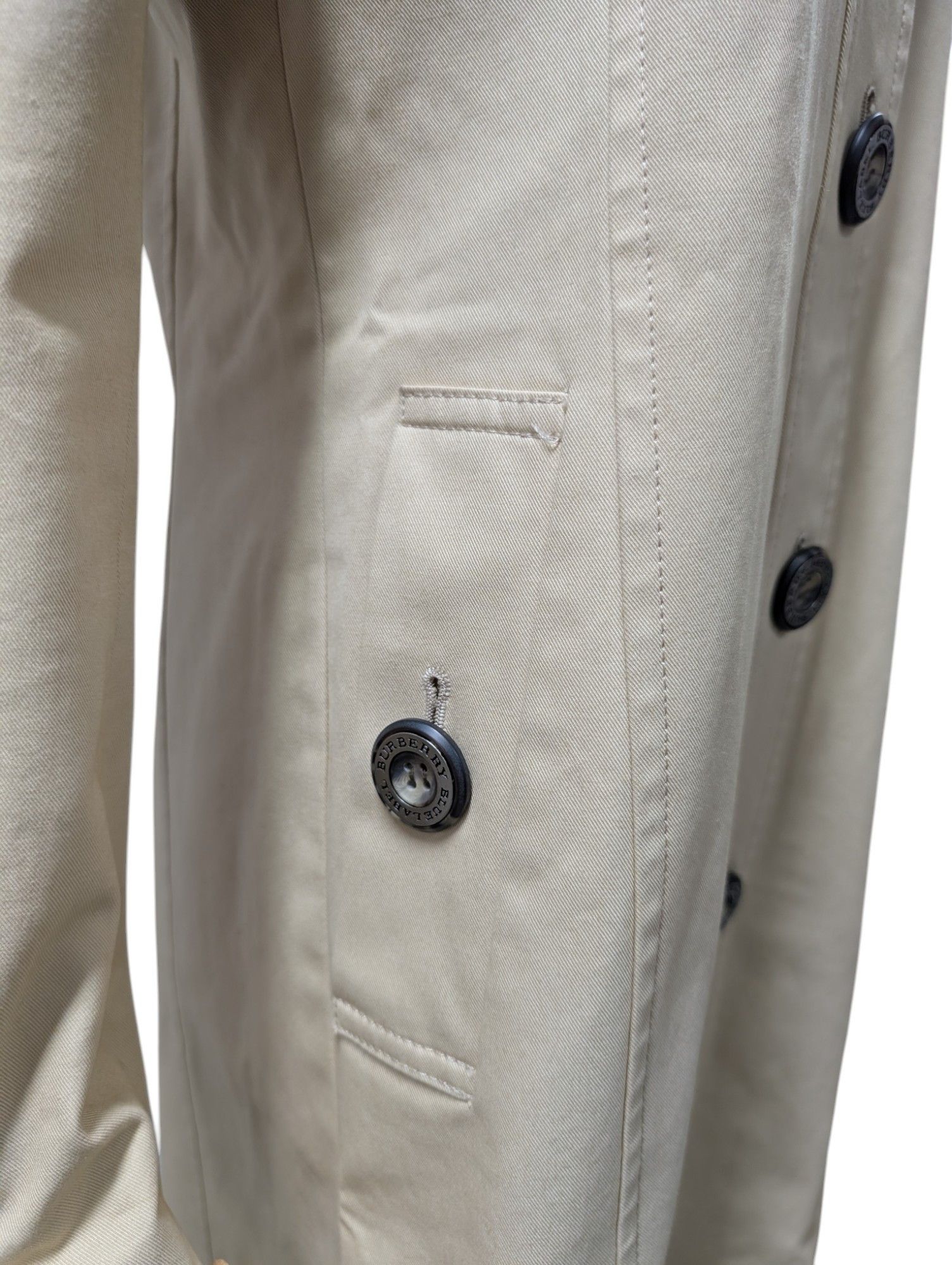 Burberry Beige Cotton Trench coat Size S / US 4 / IT 40 - 4 Thumbnail