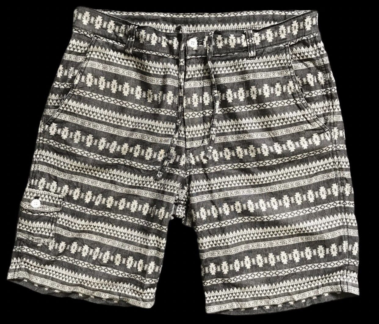 Japanese Brand SP8 ZSURF Full Navajo Light Short Pant Size US 33 - 2 Thumbnail