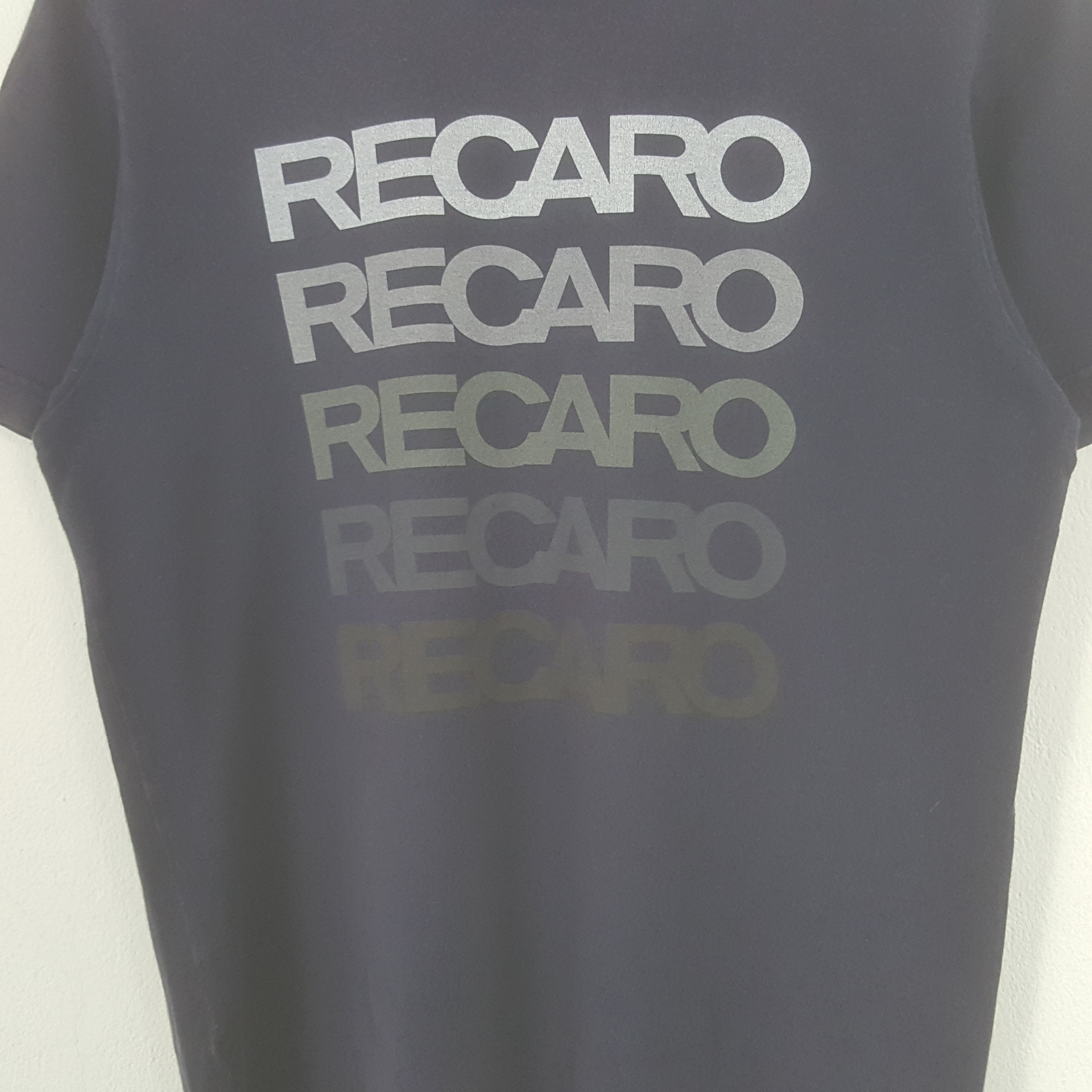 Vintage Vintage Recaro Racing Accessories Formula One Tshirt Size US M / EU 48-50 / 2 - 2 Thumbnail