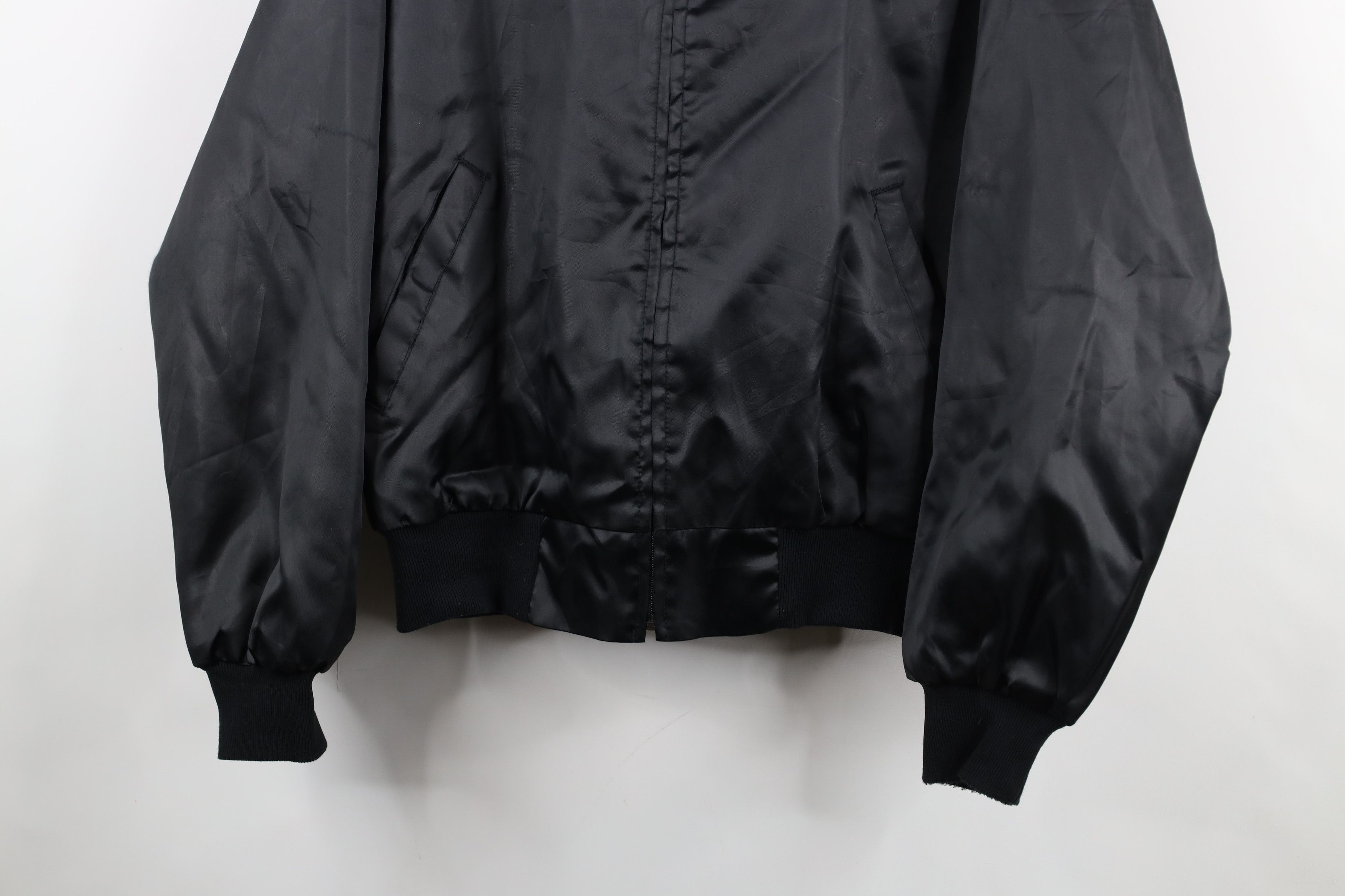 Vintage Vintage 80s Streetwear Supply Satin Bomber Jacket USA Size S / US 4 / IT 40 - 3 Thumbnail