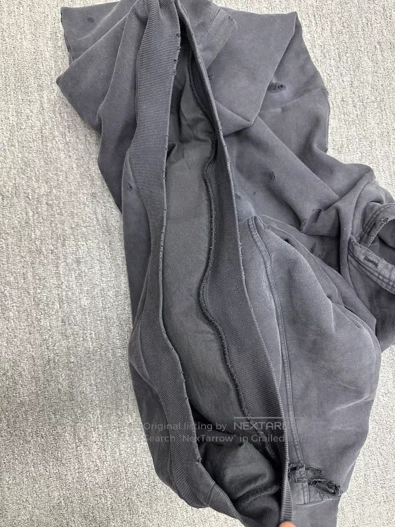Balenciaga Balenciaga Coke Aged Hoodie Size US M / EU 48-50 / 2 - 7 Thumbnail