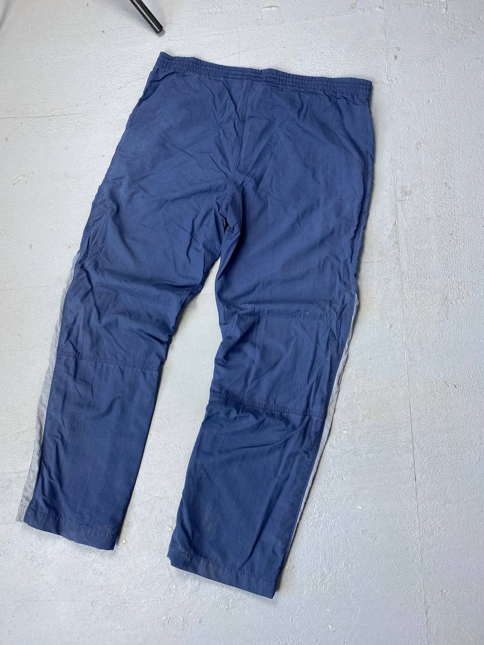 Nike × Vintage 💥Crazy Vintage Nike Wide Baggy Nylon Parachute Track Pants Size US 34 / EU 50 - 6 Thumbnail