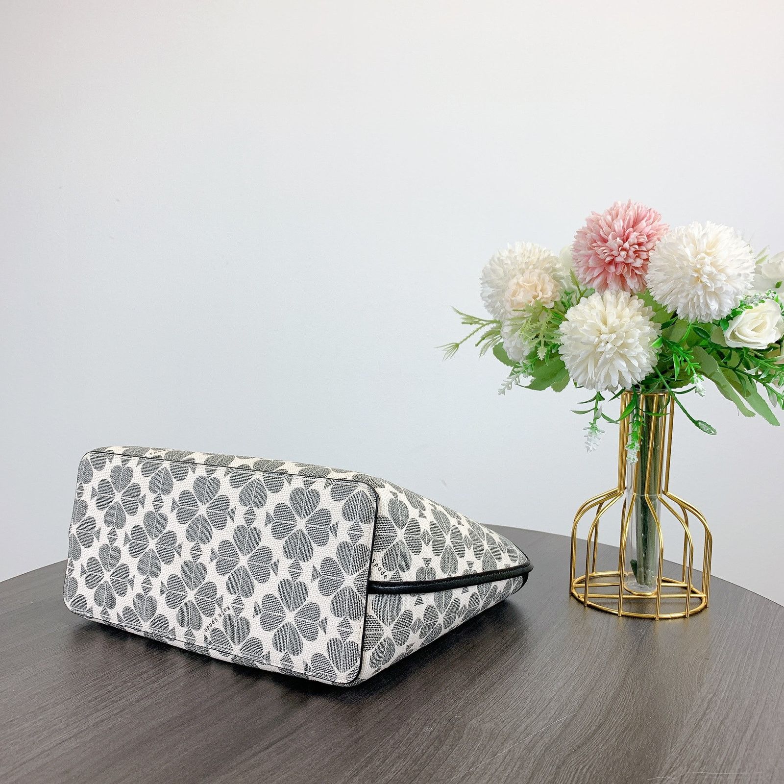 Kate Spade kate spade KH425 Signature Spade Flower Mini Tote IN Black Size ONE SIZE - 6 Thumbnail