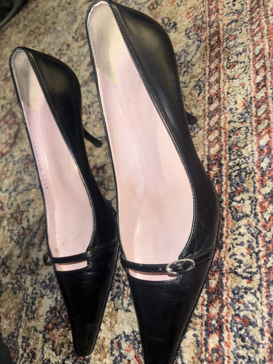 Vera Wang Vera Wang Pointed toe kitten heel Size US 6.5 / IT 36.5 - 2 Thumbnail
