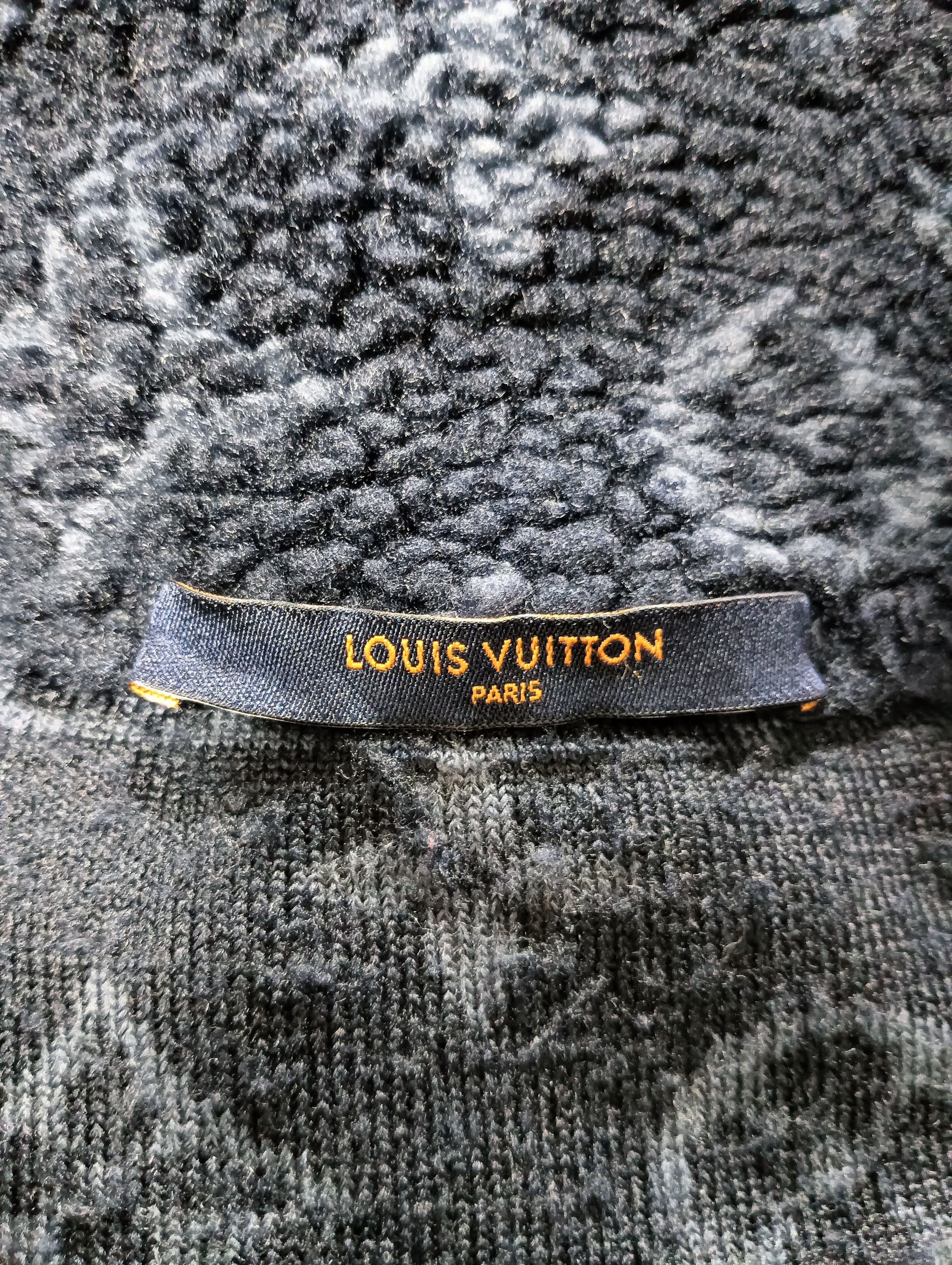 Louis Vuitton Monogram Fleece Zip Jacket Size US XL / EU 56 / 4 - 4 Thumbnail