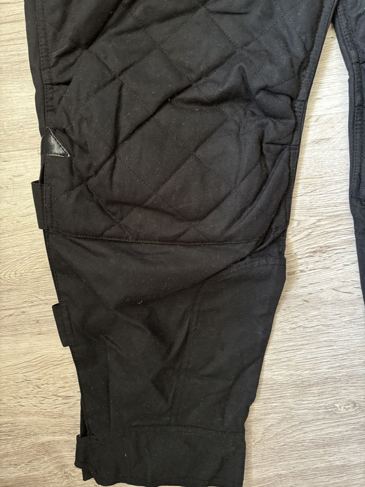 Barbour Barbour Bike Trousers C34 86cm Waxed Cotton Biker Pants Size US 34 / EU 50 - 2 Thumbnail