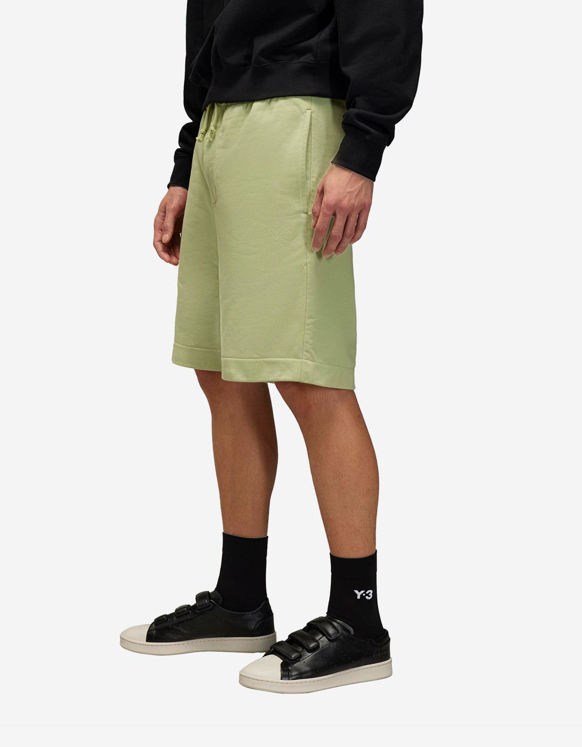 Y-3 Y-3 Green Logo Sweat Shorts Size S Size US 30 / EU 46 - 5 Thumbnail