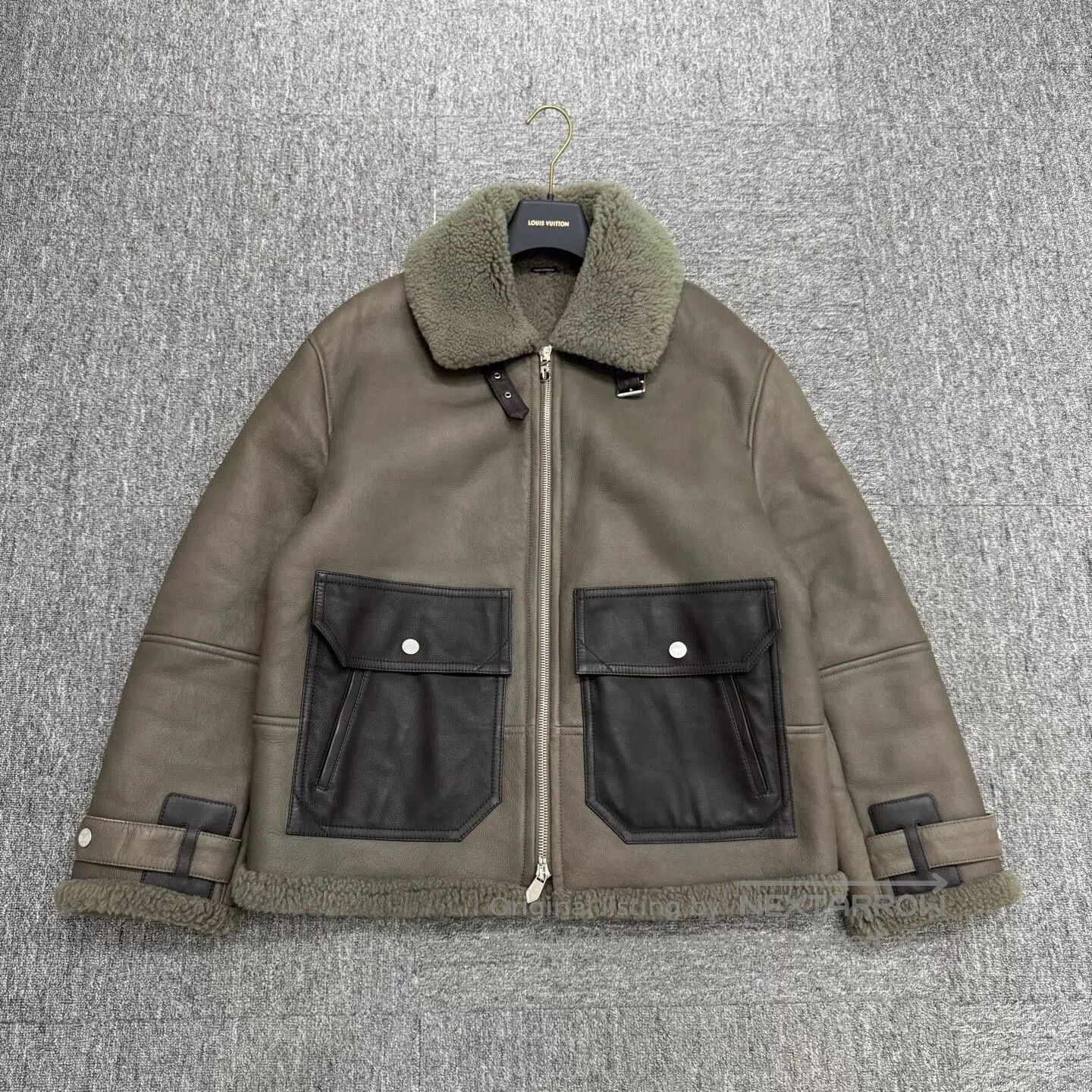 Hermes hermes shearling jacket size 50. Size US XL / EU 56 / 4 - 1 Thumbnail