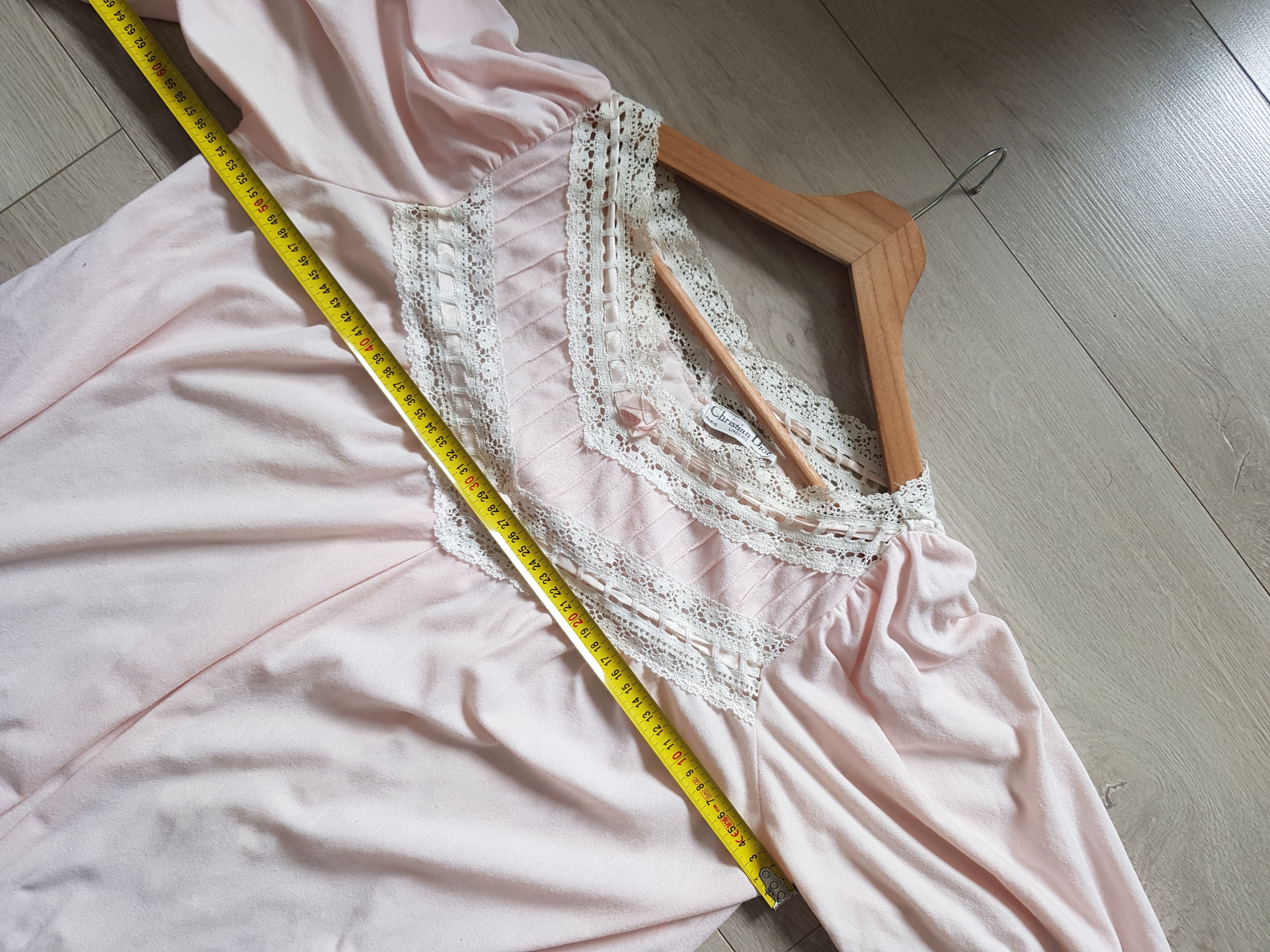 Christian Dior Monsieur Christian Dior sleepwear dress Vintage 80s Size L / US 10 / IT 46 - 3 Thumbnail