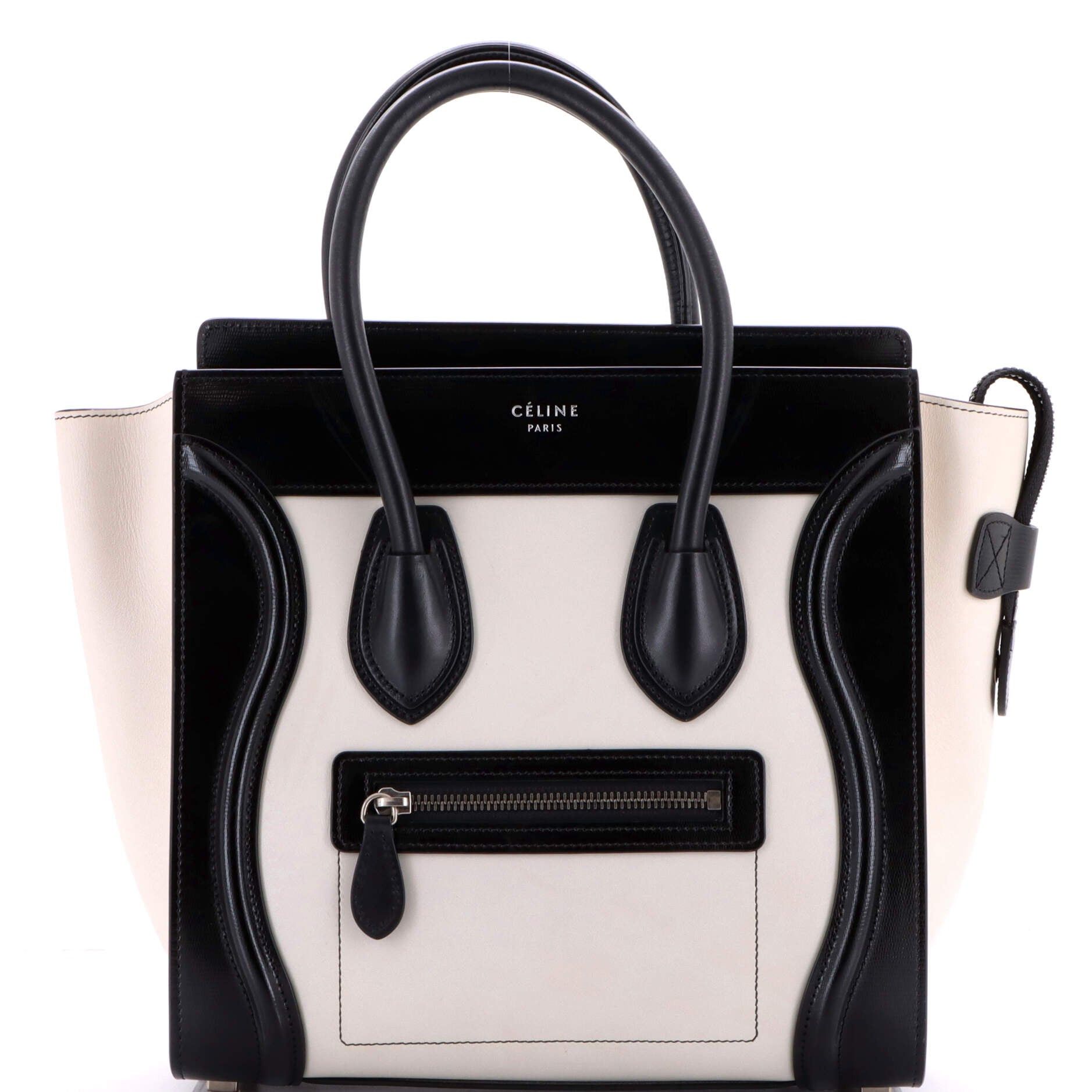 Bicolor Luggage Bag