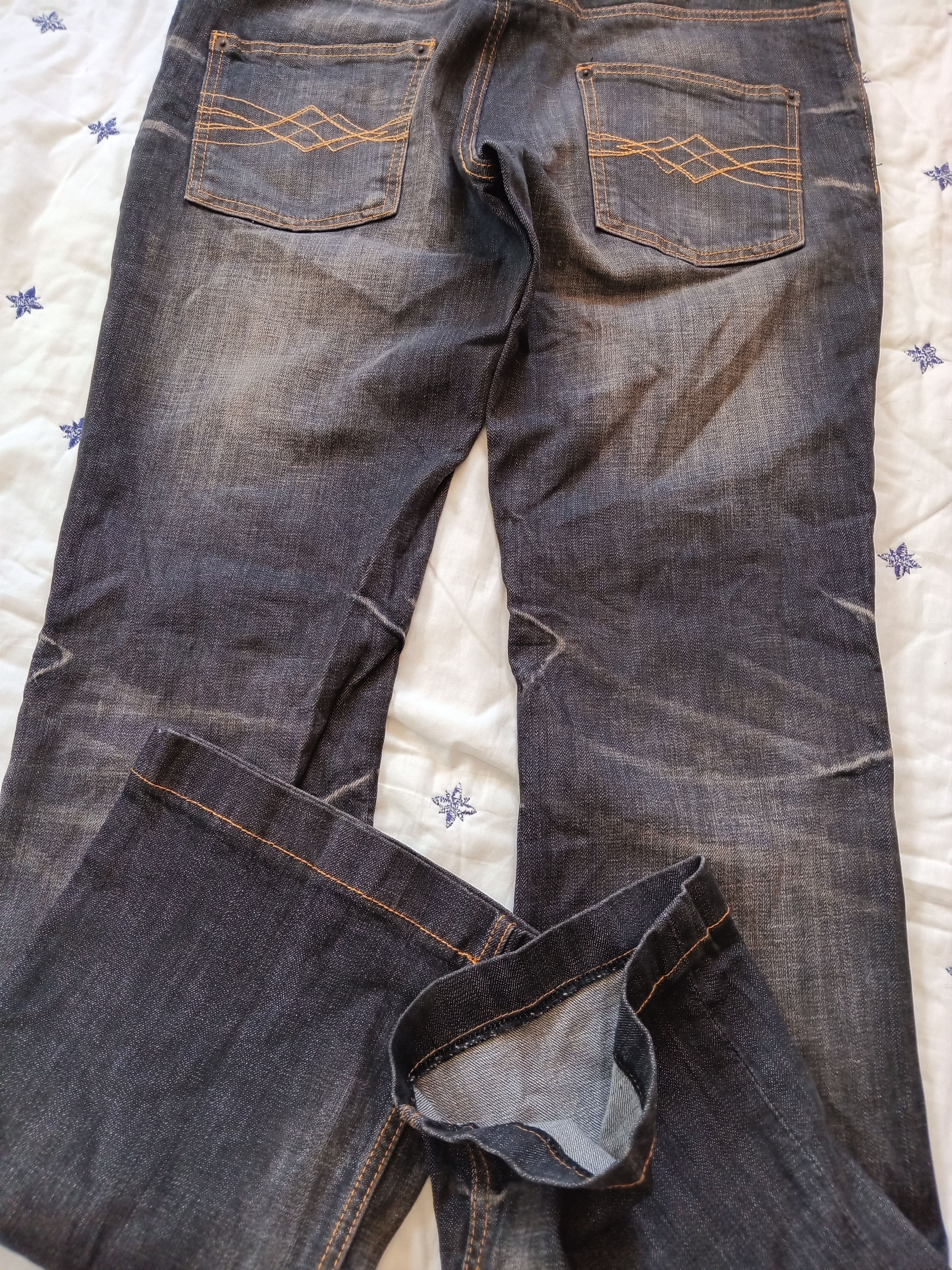 If Six Was Nine × Japanese Brand × Vintage Flare Jeans OFUON Japan Wash Faded Denim Boot Cut Size US 36 / EU 52 - 8 Thumbnail