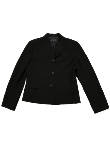 Ralph Lauren Vintage Ralph Lauren Black Blazer Size 10 Size L / US 10 / IT 46 - 1 Thumbnail