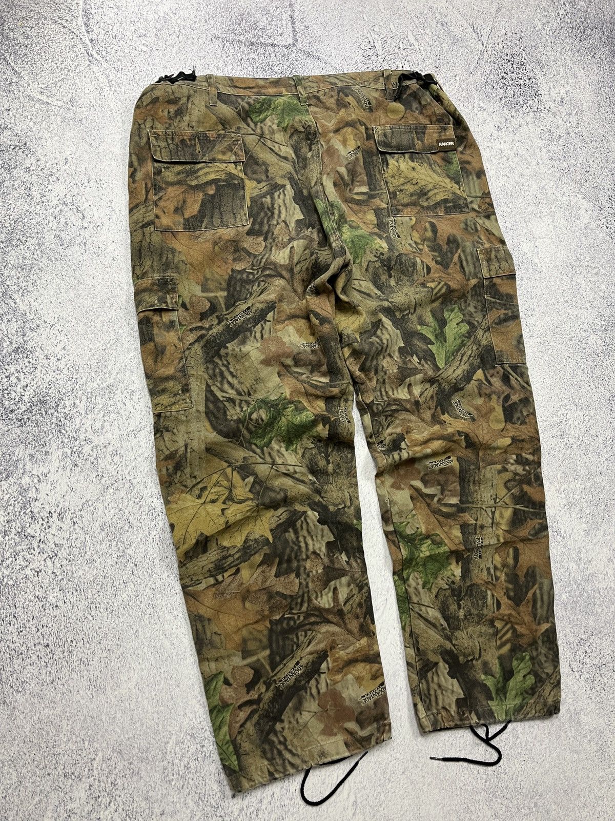 Realtree Vintage 90's Real Tree Cargo Baggy Pants Mossy Oak Hype Rare Size US 44 / EU 60 - 16 Thumbnail