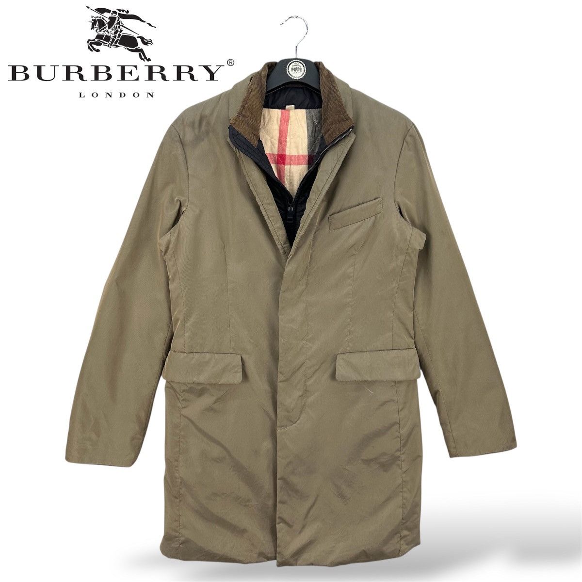 Burberry Burberry Nova Check Quilted Lining Double Layer Vest Jacket Size US S / EU 44-46 / 1 - 1 Thumbnail