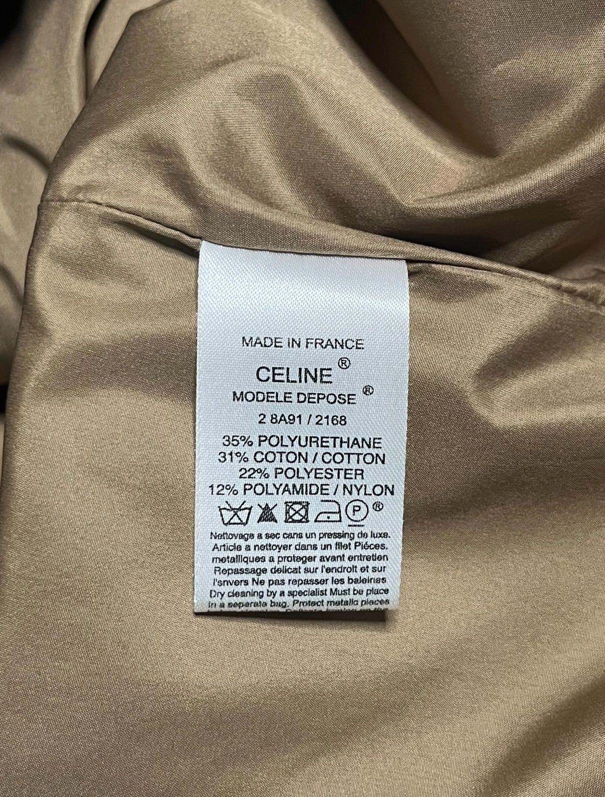 Celine Celine Paris Belted Double Breasted Trench Coat 36 France Size S / US 4 / IT 40 - 7 Thumbnail