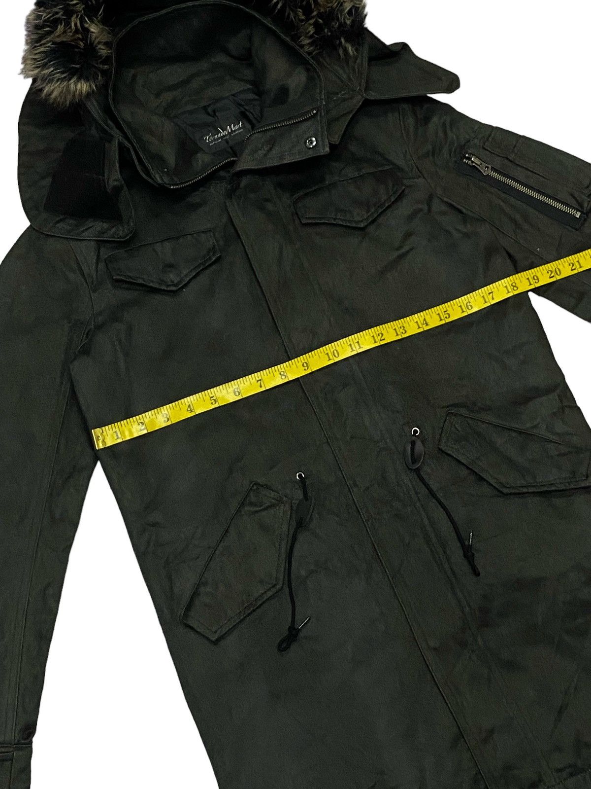 Japanese Brand Tornado Mart fur Hoodie Parka / Long Jacket Size M / US 6-8 / IT 42-44 - 3 Thumbnail