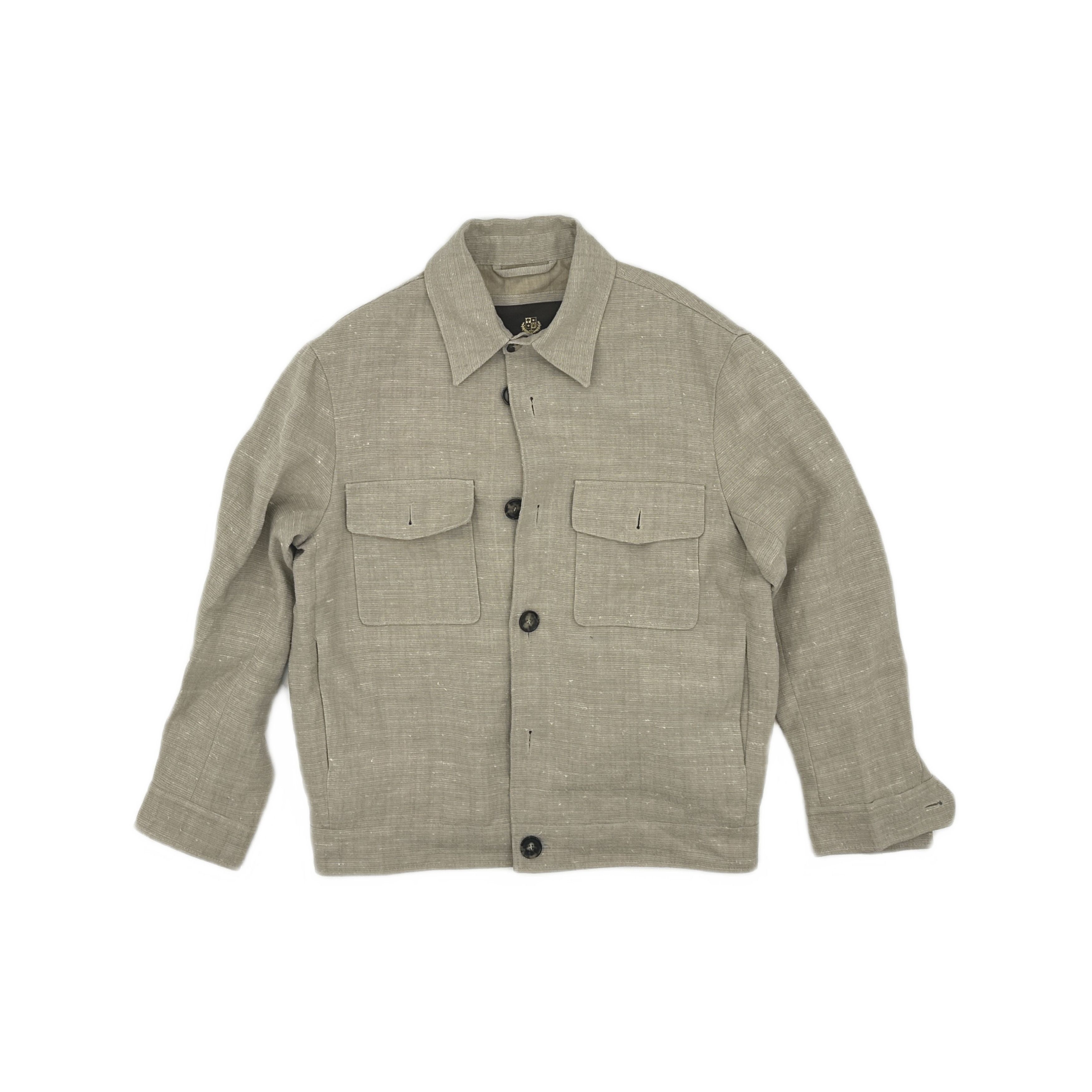 Loro Piana Loro Piana Linen Silk Blouson Jacket Size 44 Size US S / EU 44-46 / 1 - 1 Thumbnail