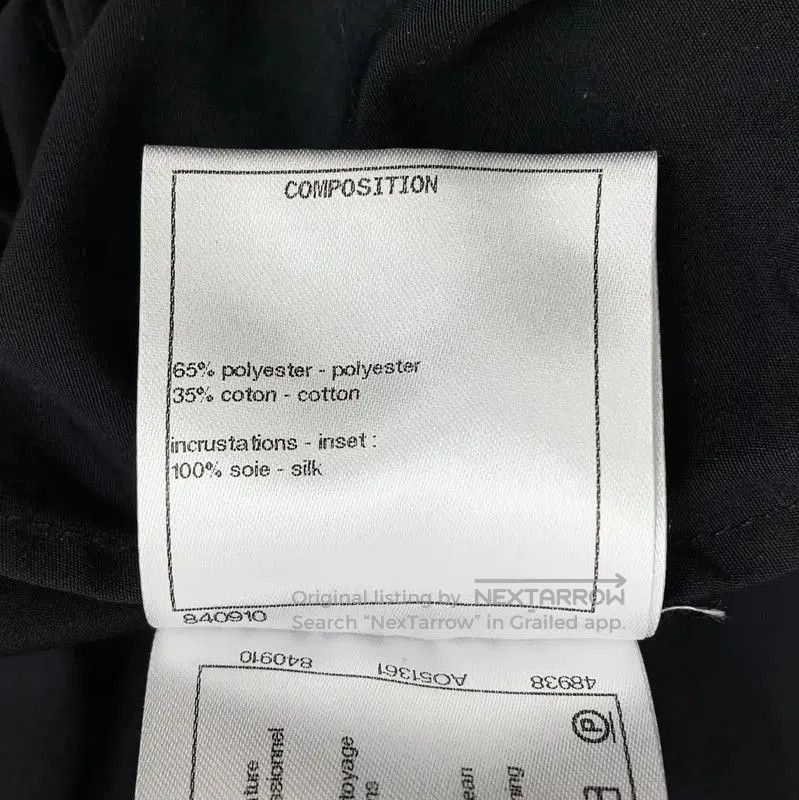 Chanel Chanel Black Cotton Women's Shorts . Size 23" - 7 Thumbnail