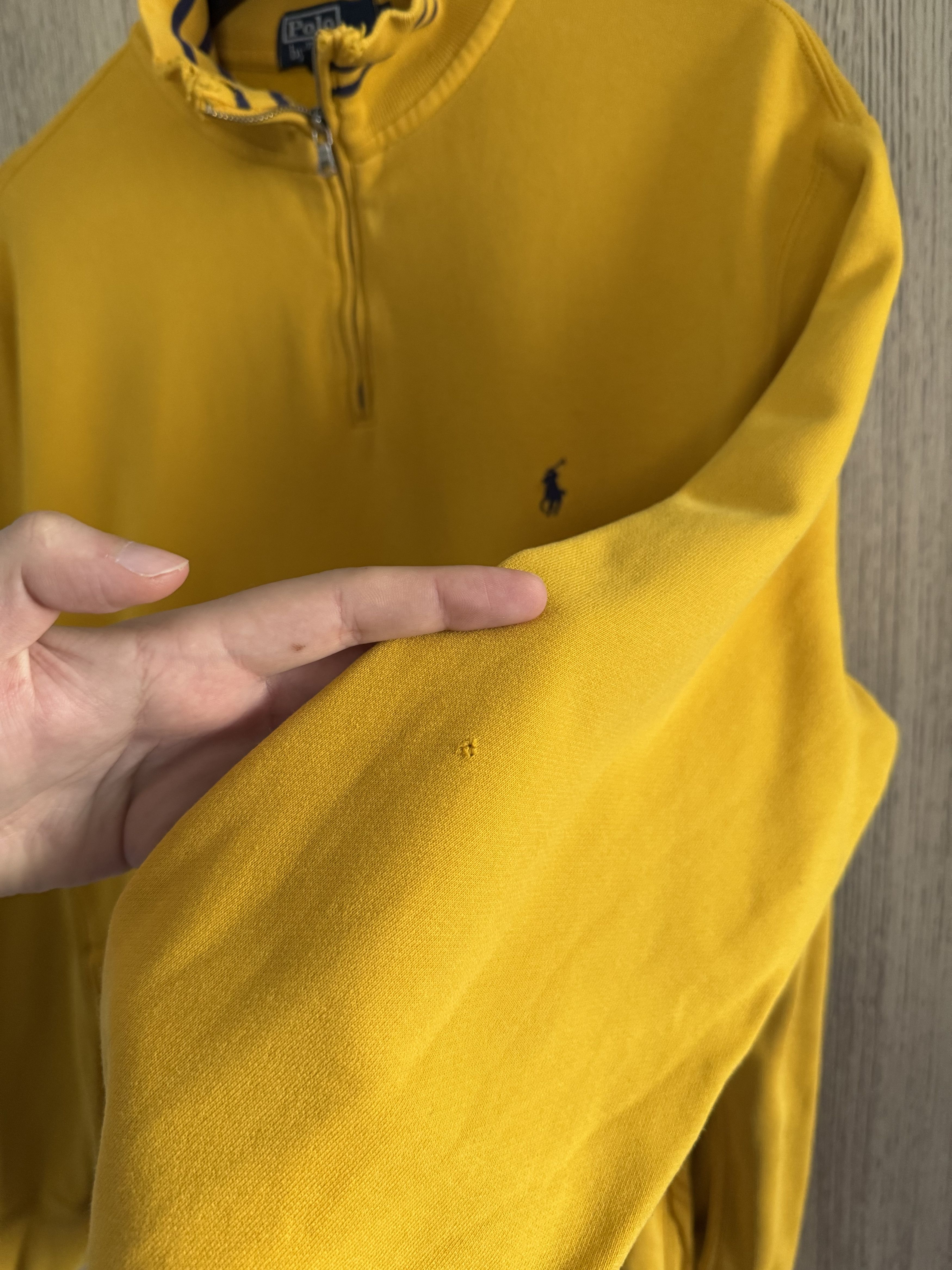 Polo Ralph Lauren Vintage Polo Ralph Lauren Pony 1/4 Zip Pullover Size US M / EU 48-50 / 2 - 6 Thumbnail