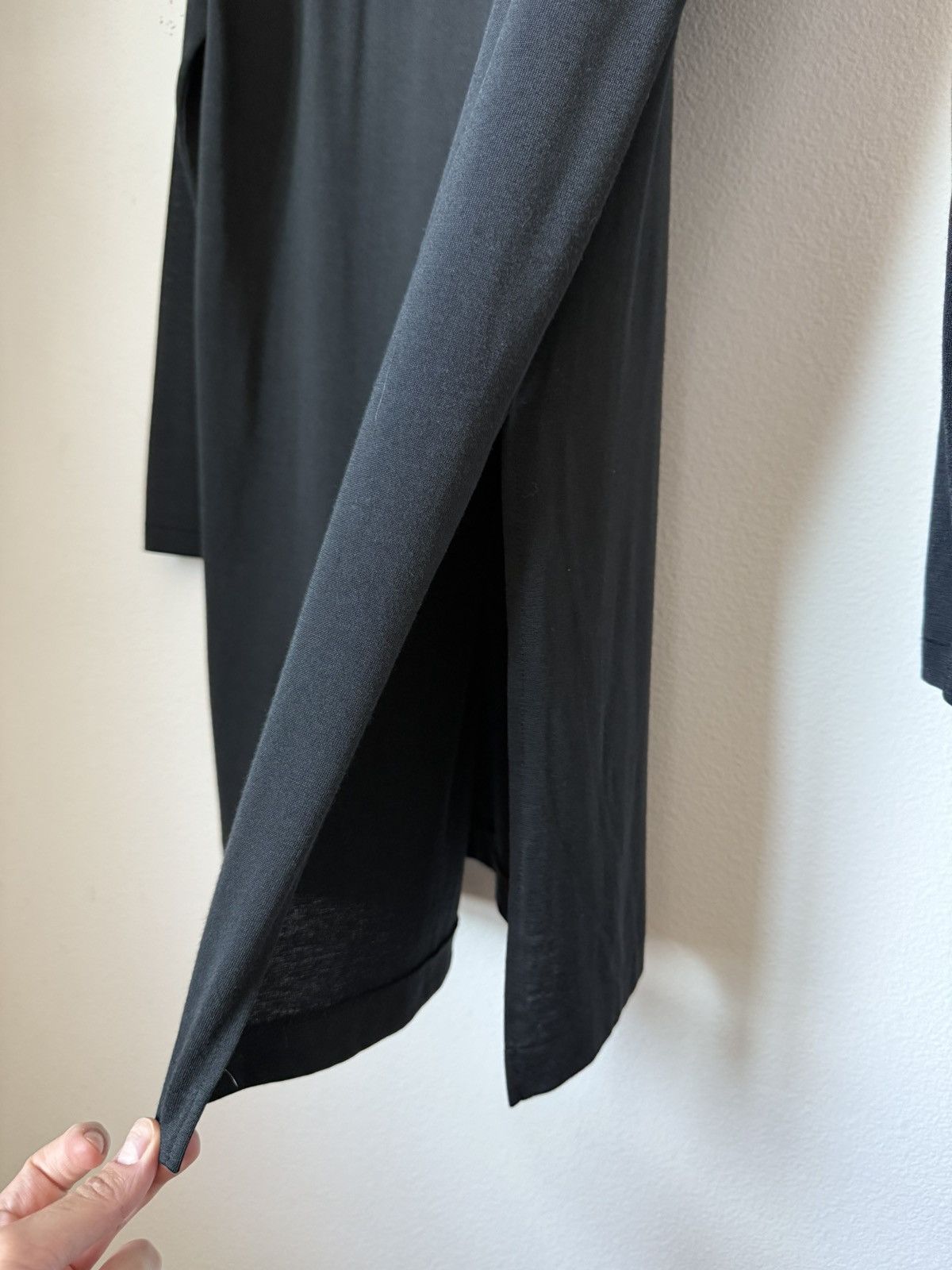 Yohji Yamamoto Yohji Yamamoto Pour Homme AW94 Mock Neck Long Sleeve Shirt Size US M / EU 48-50 / 2 - 6 Thumbnail