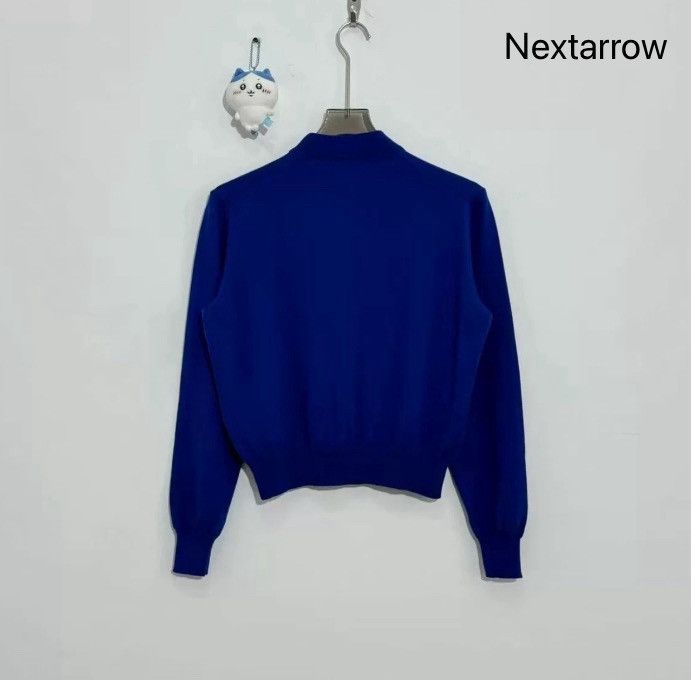 Balenciaga Balenciaga Blue Yellow B Woolen Sweater2412-Nextarrow Size US S / EU 44-46 / 1 - 2 Thumbnail