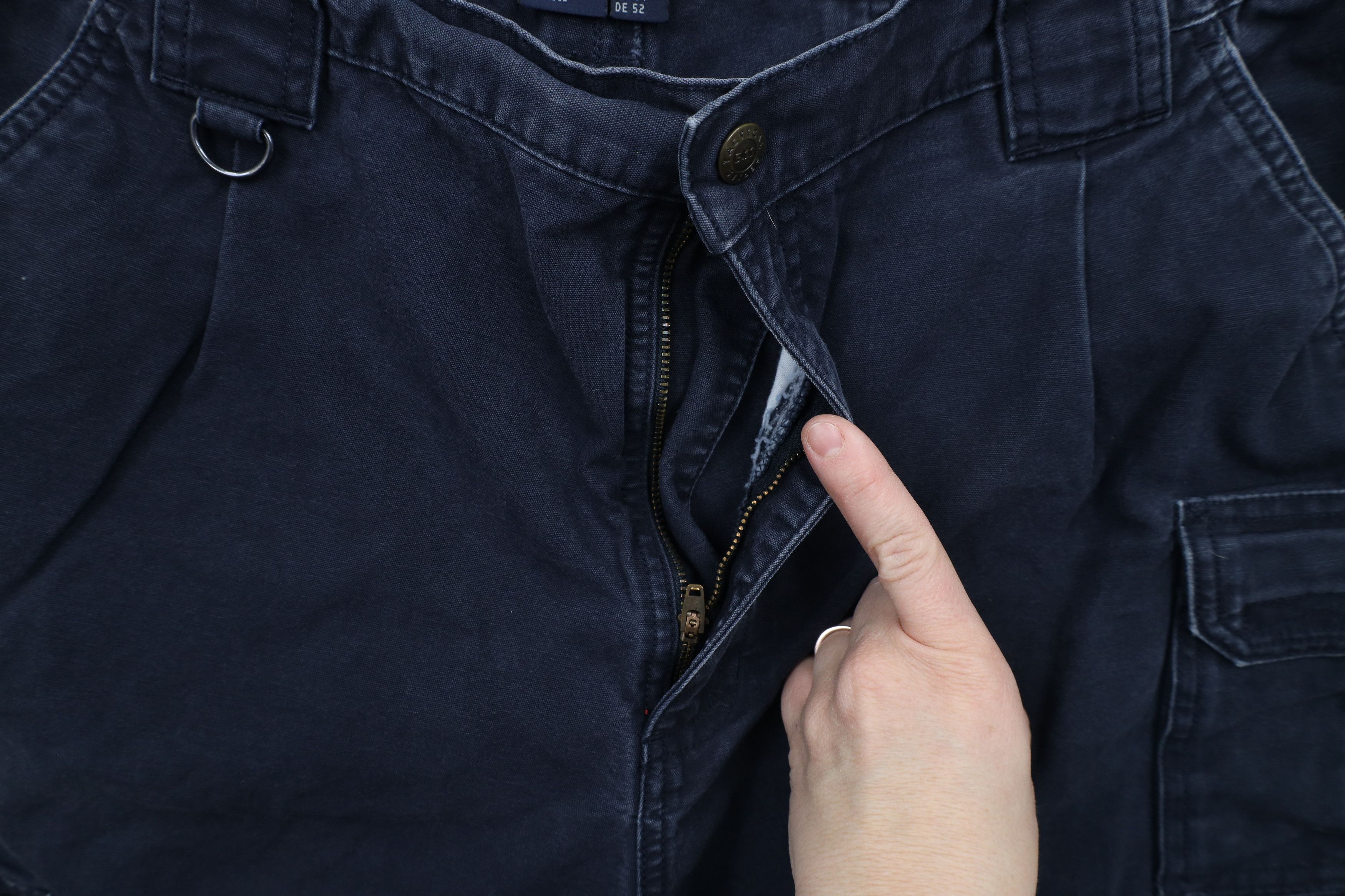 Vintage 5.11 Tactical Series Canvas Double Knit Cargo Pants Blue Size US 36 / EU 52 - 5 Thumbnail