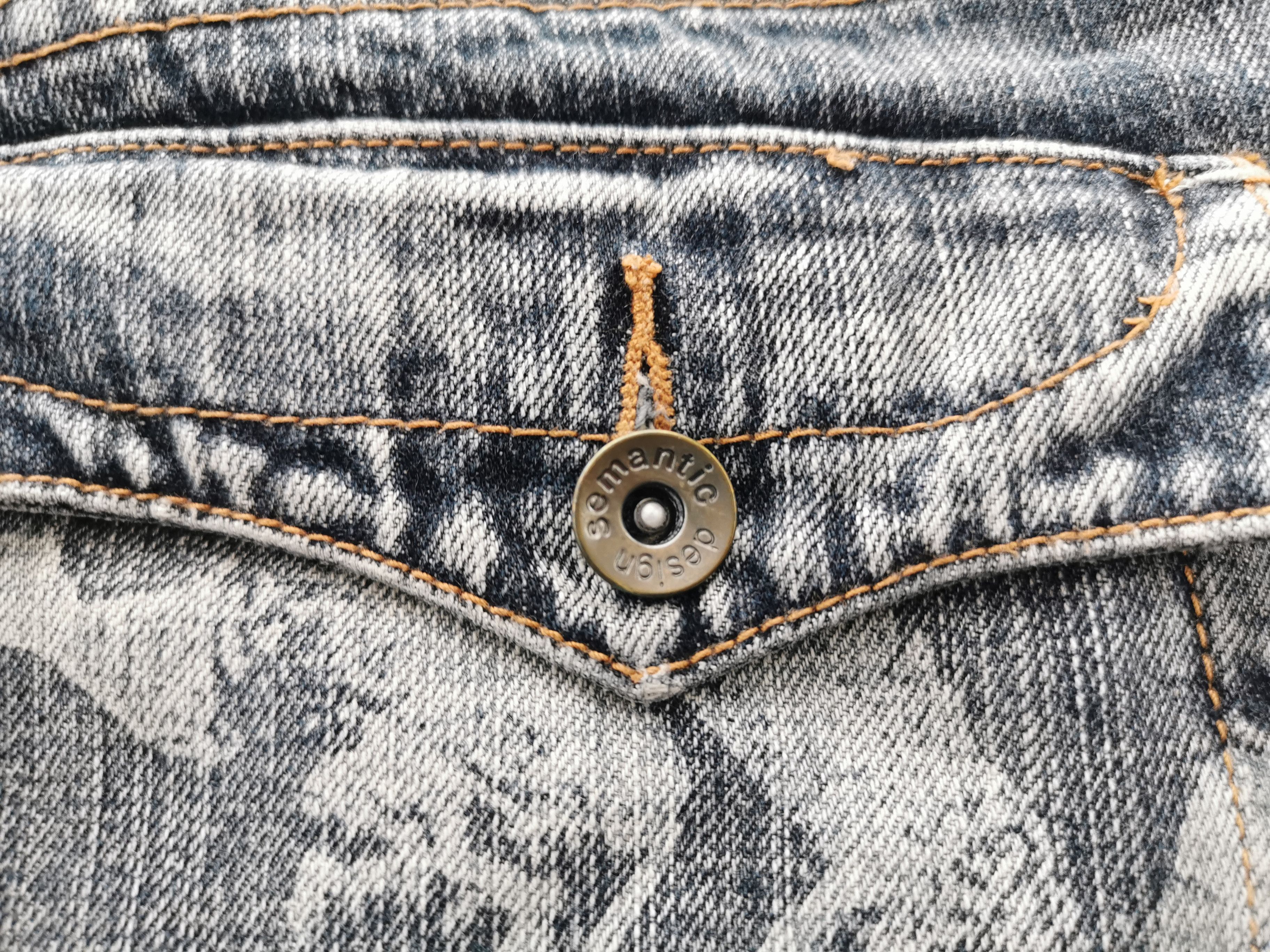 semanticdesign Semantic Design Embroidered Denim Jeans Size 31 Size US 31 - 7 Thumbnail