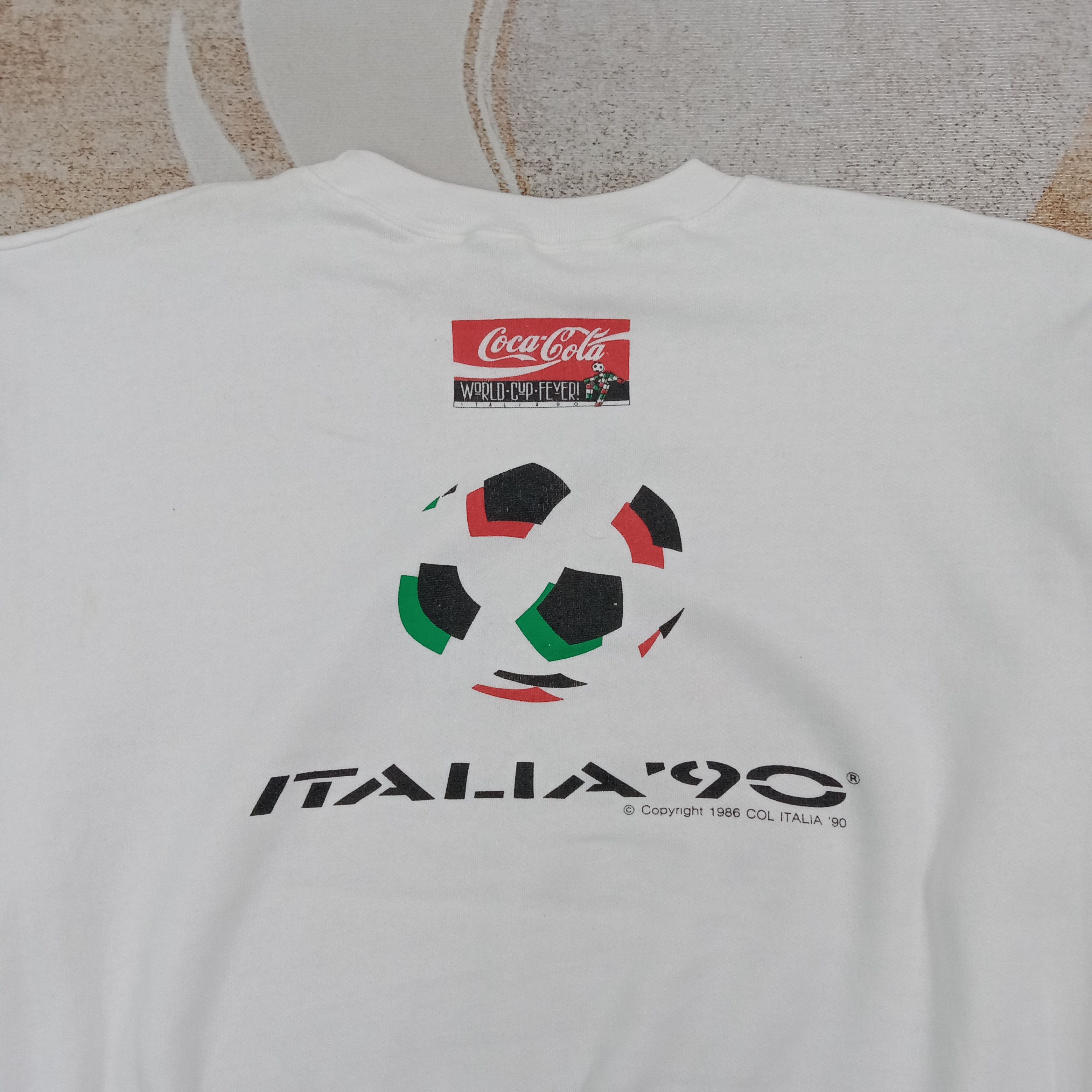 Coca Cola Coca Cola Italia'90 World Cup Sweatshirt C270N15 Size US XL / EU 56 / 4 - 5 Thumbnail