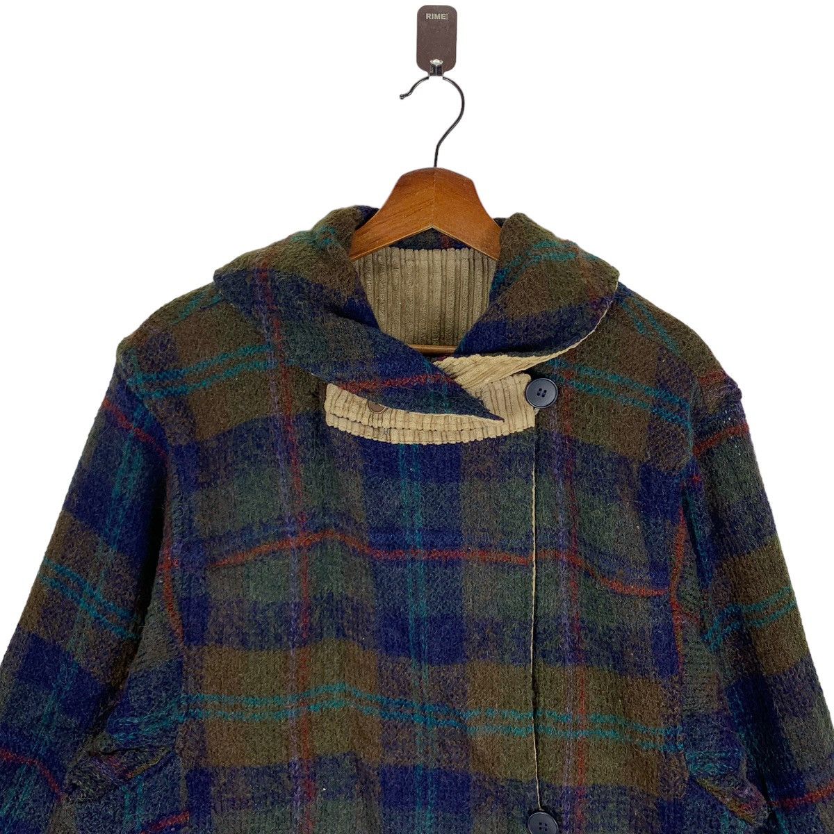 Vintage VINTAGE BAUTIQU DELY REVERSIBLE WOOL CORDUROY JACKET Size US M / EU 48-50 / 2 - 7 Thumbnail