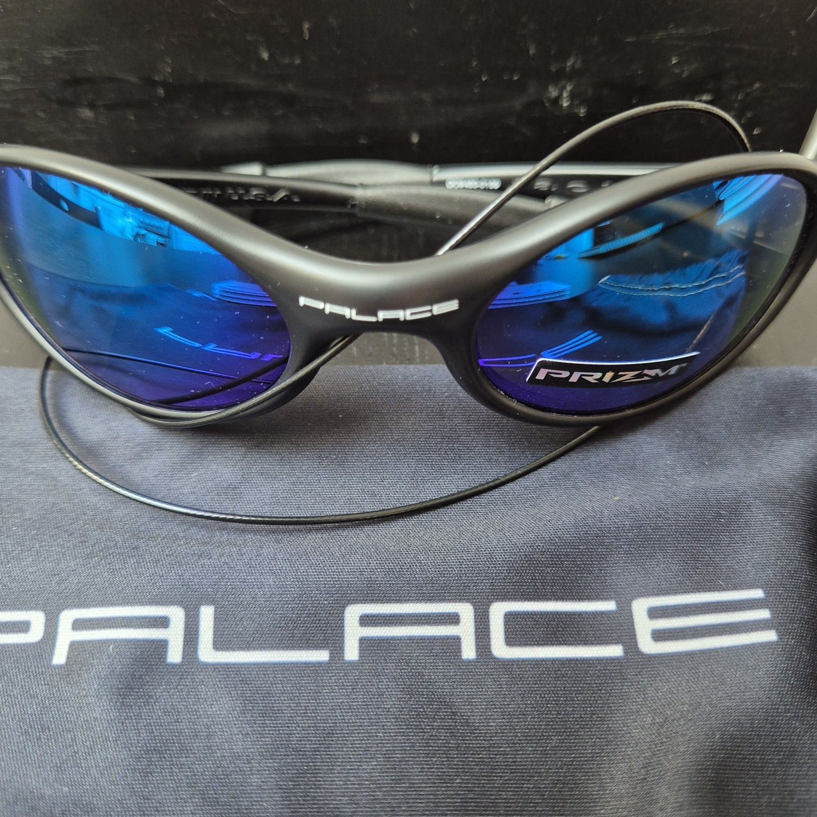 Oakley × Palace Palace x Oakley Eyejacket Matte Black Prizm Brand NewFW18 Size ONE SIZE - 3 Thumbnail