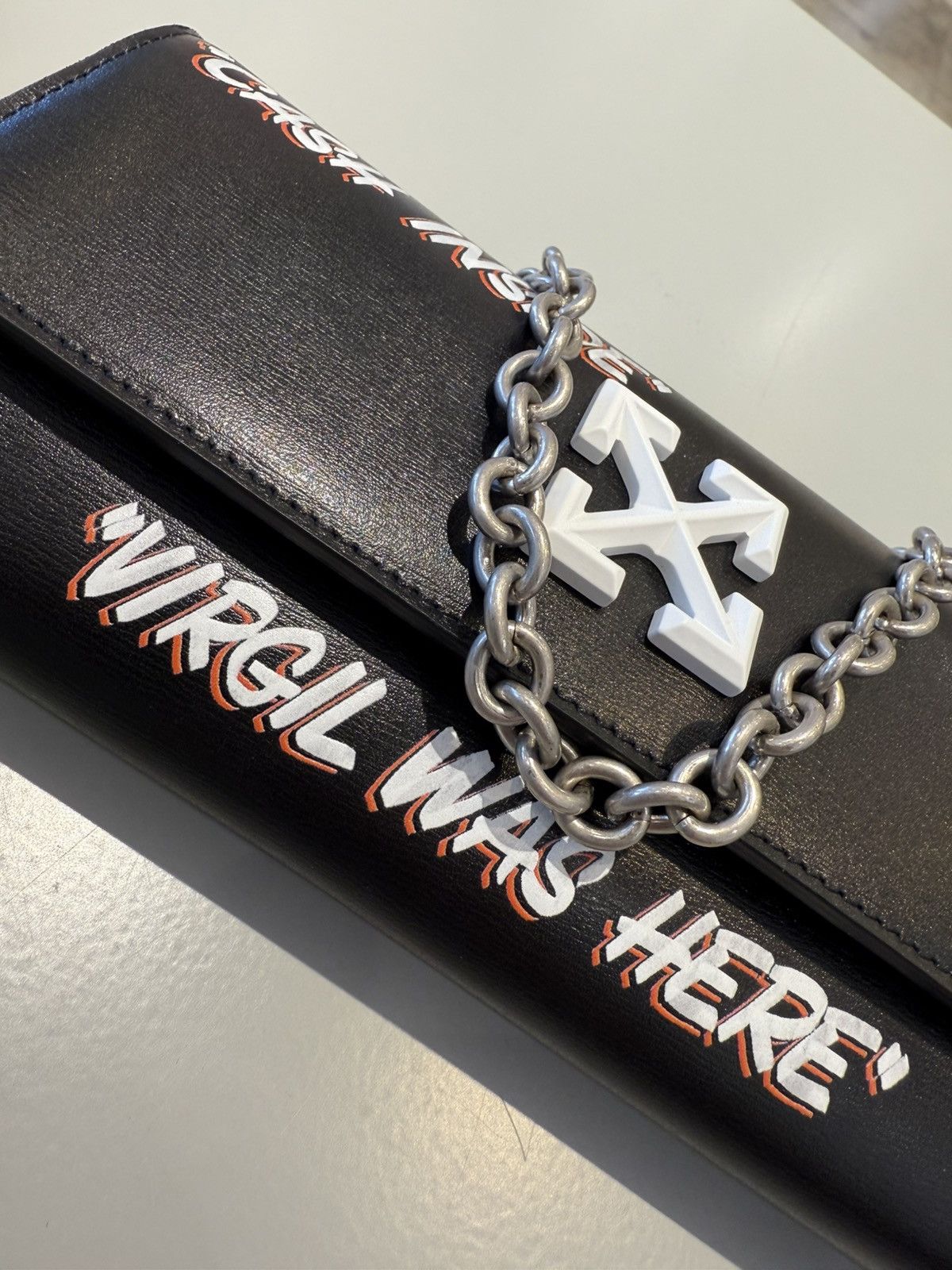 Off-White Off-White Jitney French Wallet On Chain Bag Size ONE SIZE - 4 Thumbnail