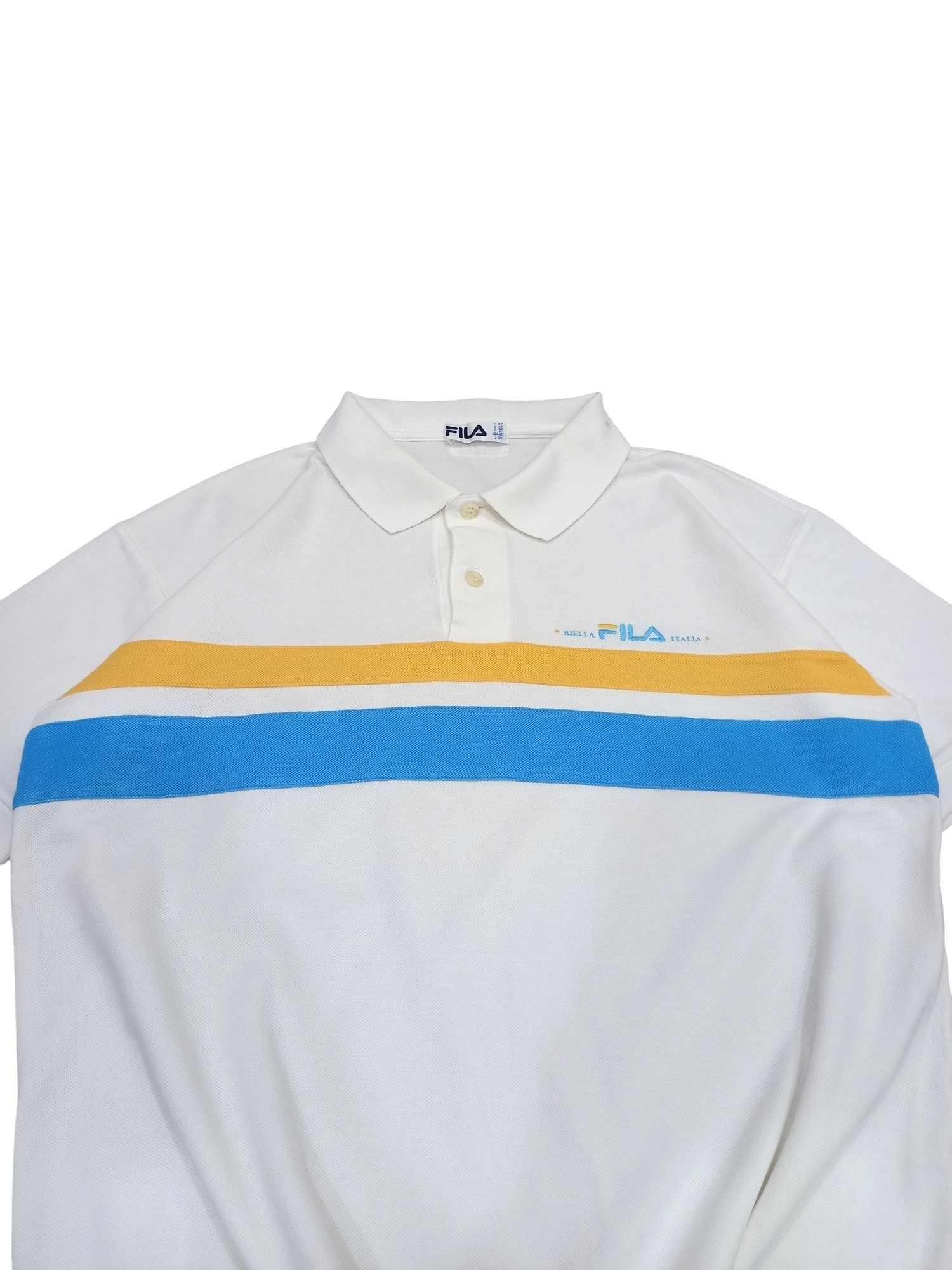 Fila × Vintage Vintage Fila Single Stitch Retro Polo Size US L / EU 52-54 / 3 - 2 Thumbnail