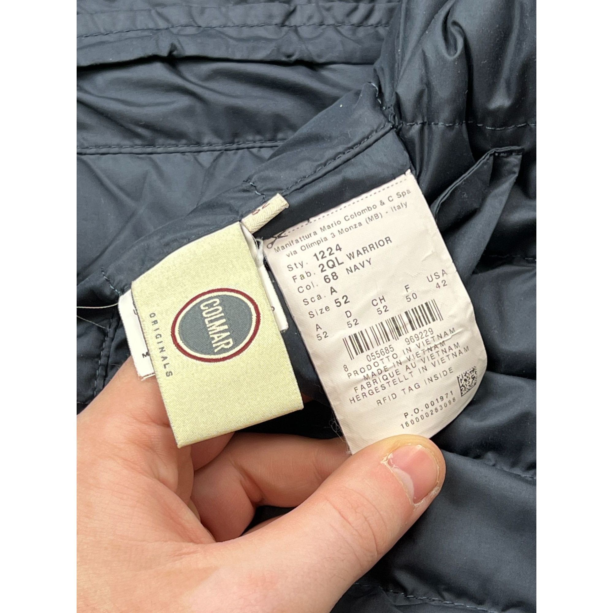 Colmar Men’s Colmar Quilted Down Jacket Size IT 52 (Y0579) Size US L / EU 52-54 / 3 - 10 Thumbnail
