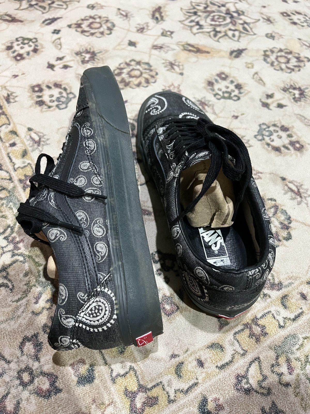 Vans Case Study X Vans Vault Jacquard Paisley Old Skool RARE Size US 11 / EU 44 - 3 Thumbnail