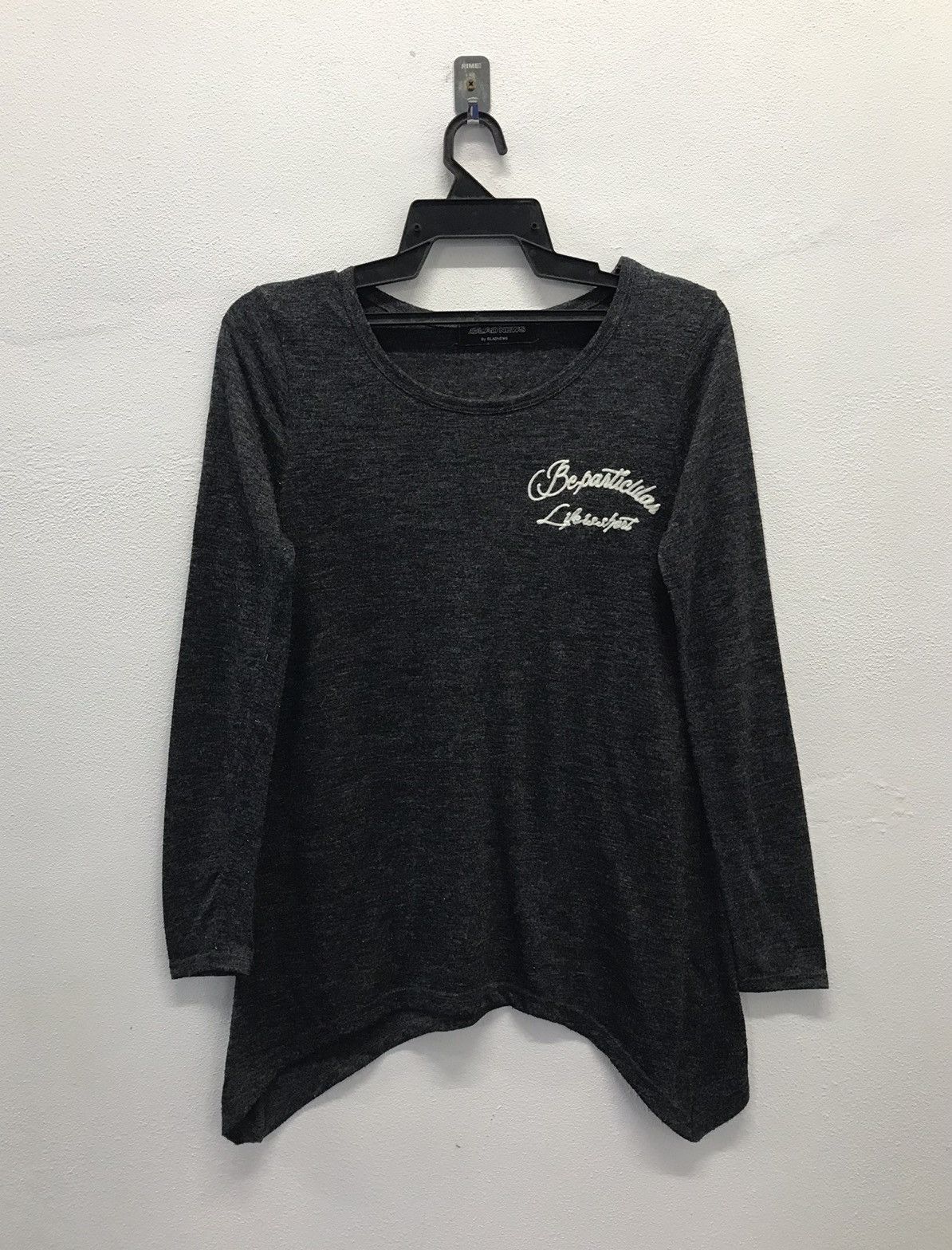 Japanese Brand × Vintage Vintage Glad News Long Sleeve Shirt Size US M / EU 48-50 / 2 - 2 Thumbnail