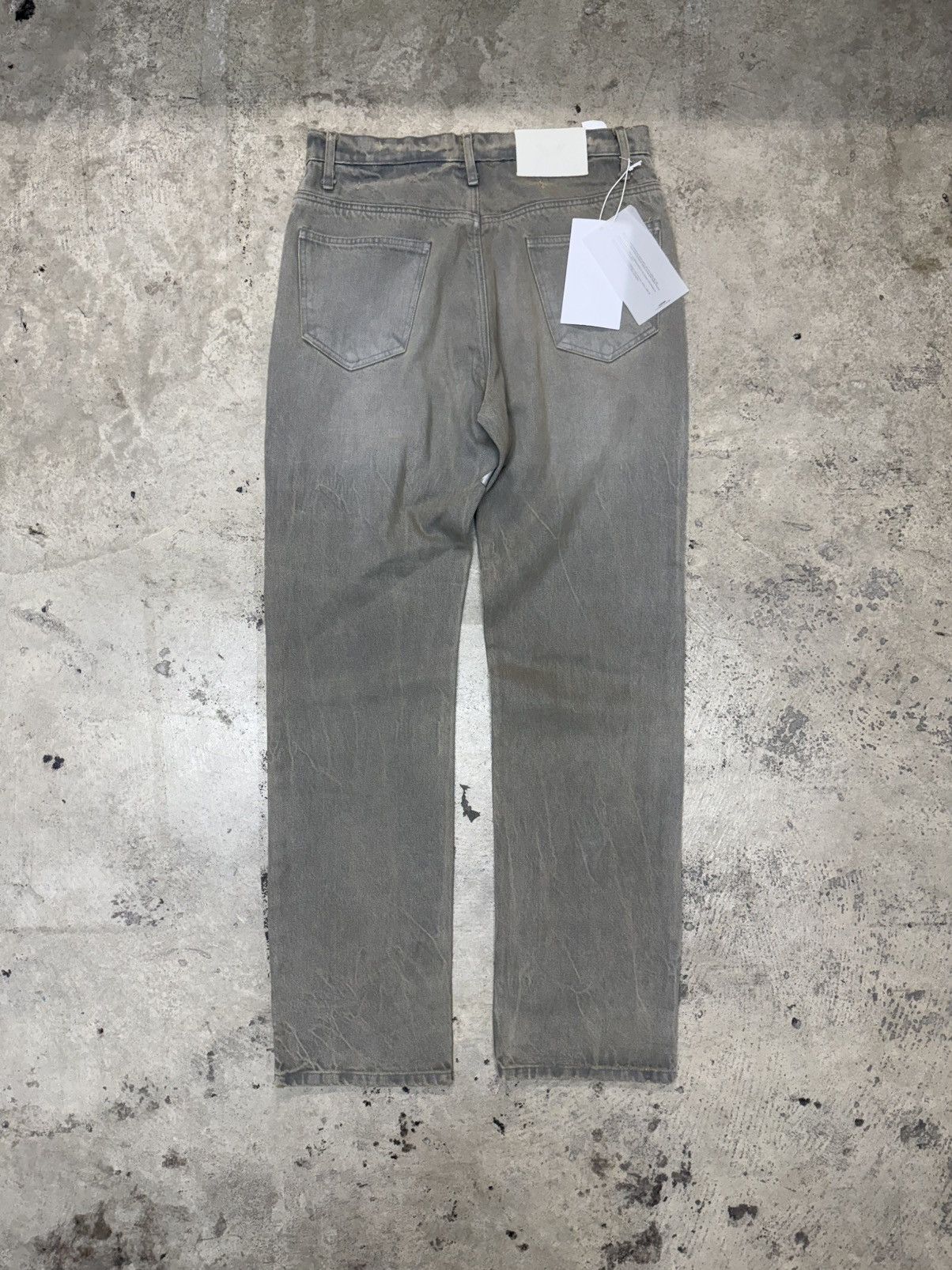 ALEXANDER DIGENOVA Alexander Digenova Duct Tape Straight Leg Jeans Size US 32 / EU 48 - 2 Thumbnail