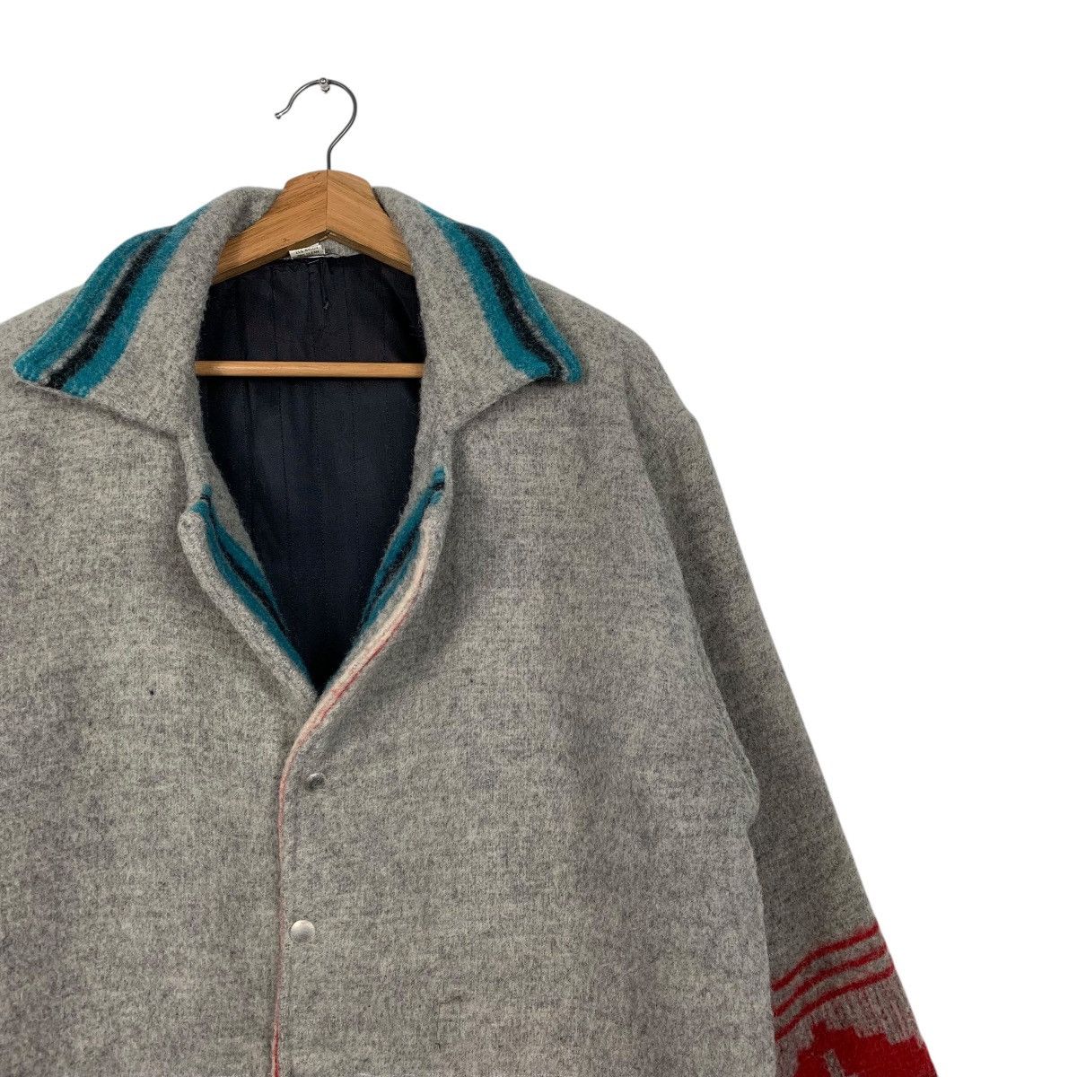 Vintage Vintage Wa Kina Aztech Navajo Wool Jacket Made In USA Size US L / EU 52-54 / 3 - 5 Thumbnail