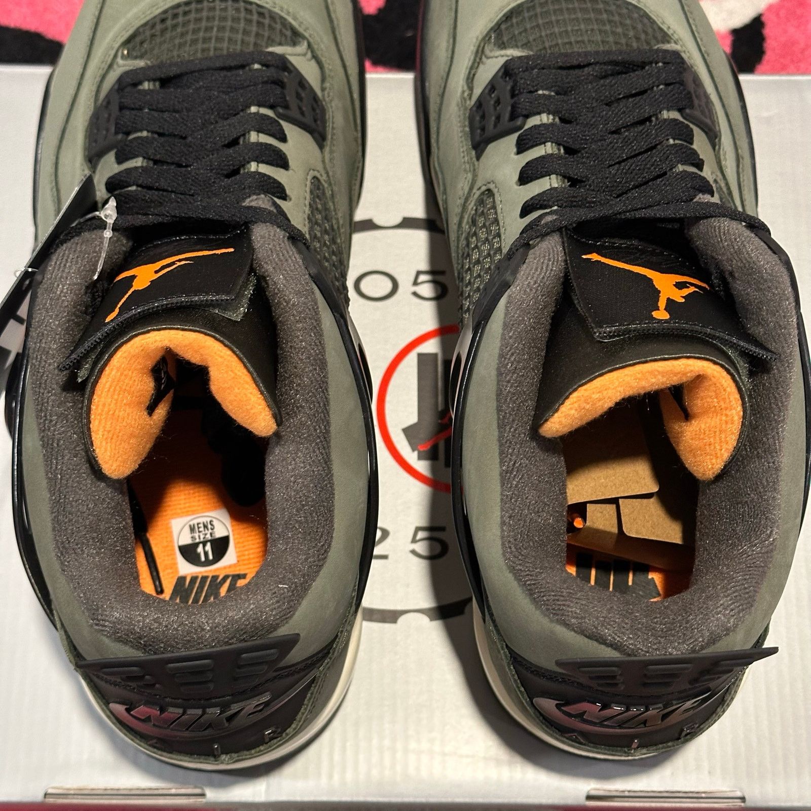 Nike Undefeated Nike x Jordan 4 Retro OG Size 11 (Brand New) Size US 11 / EU 44 - 4 Thumbnail