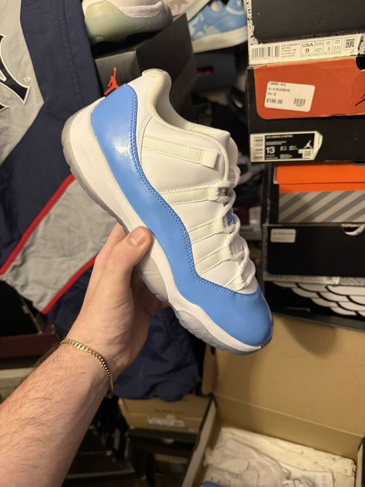 Jordan Brand Jordan retro 11 low university blue sz 8 Size US 8 / EU 41 - 1 Thumbnail
