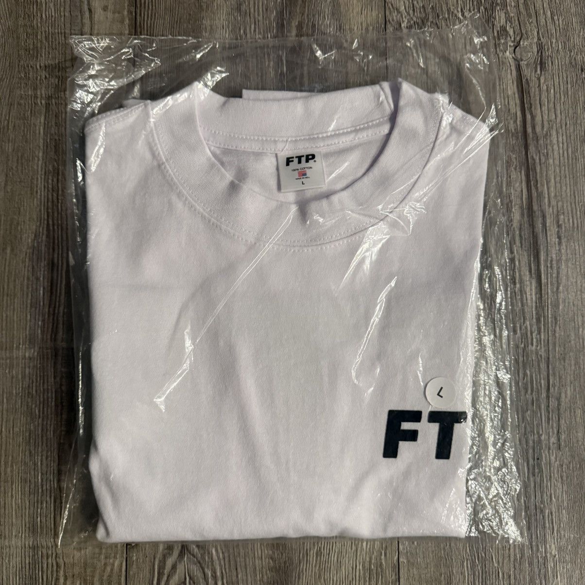 Fuck The Population FTP Flocked Logo Tee Size US L / EU 52-54 / 3 - 1 Thumbnail