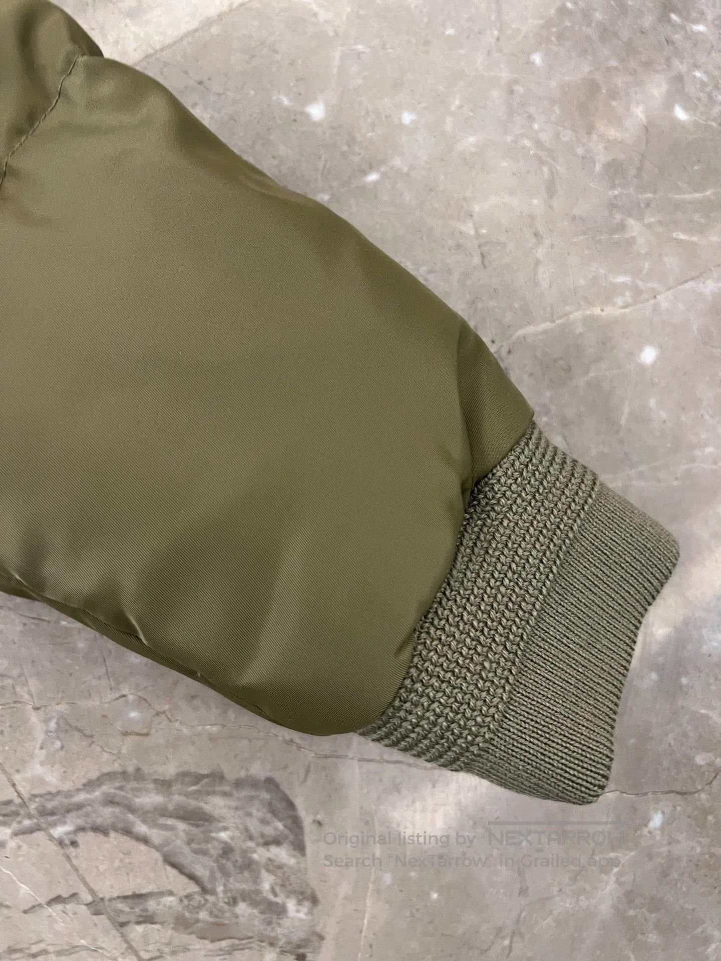 Saint Laurent Paris Saint Laurent Green Puffer Jacket with Epaulets. Size US M / EU 48-50 / 2 - 3 Thumbnail